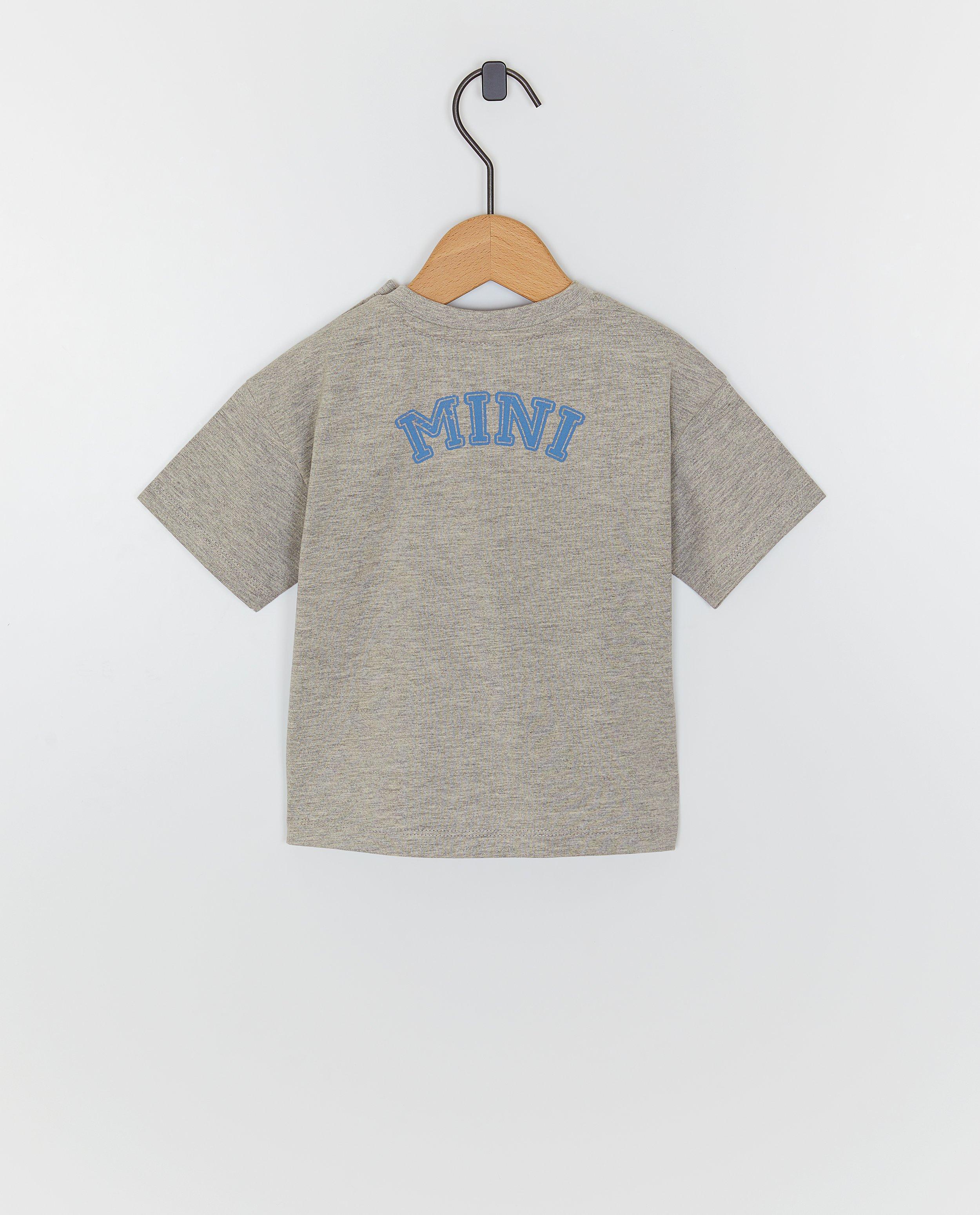 T-shirt met backprint Mini, loose fit, unisex, 62-92