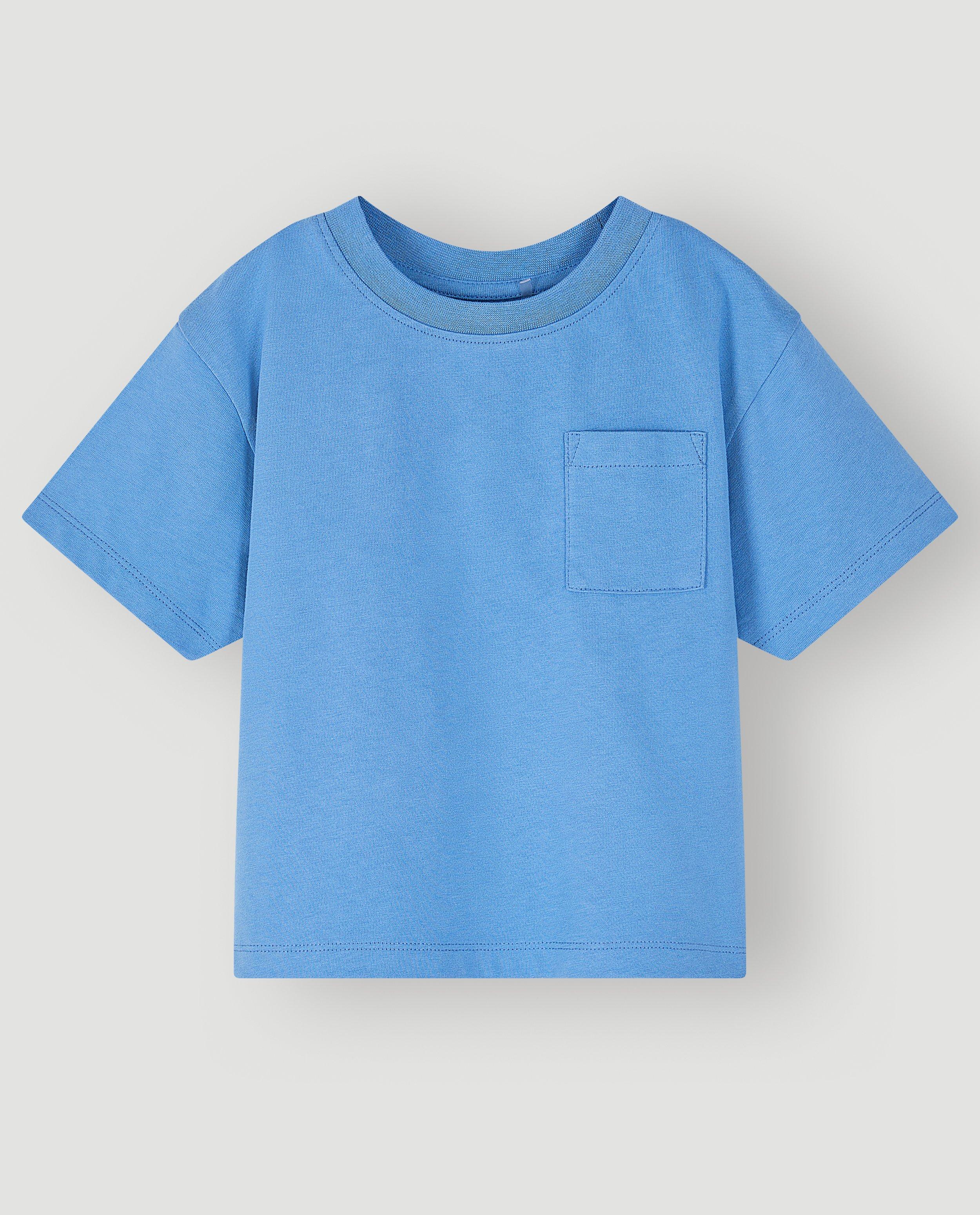 T-shirt met backprint, loose fit, unisex, 98-134 - Product Detail - blauw - afbeelding nummer 5