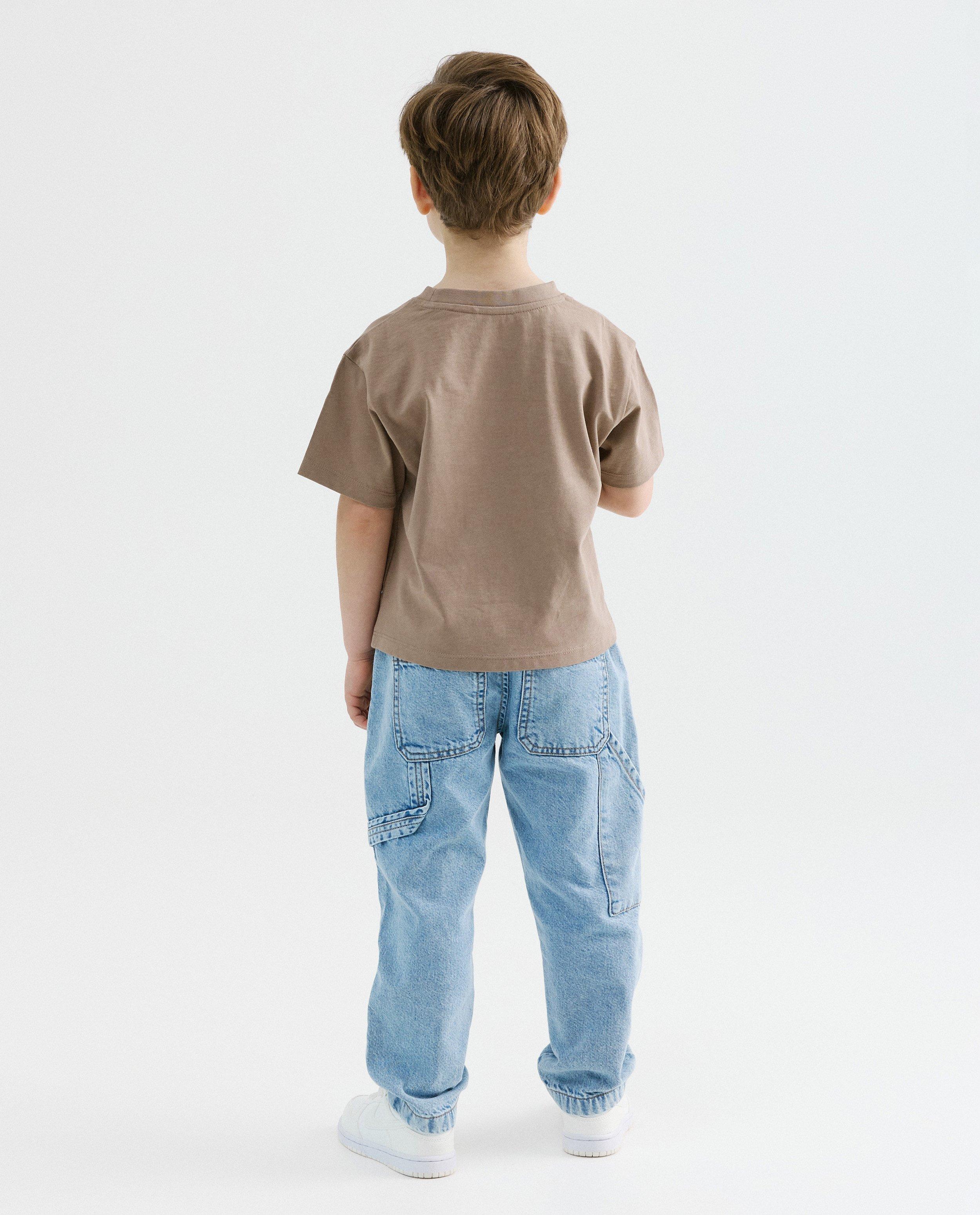 T-shirts - T-shirt My dad is my #1, loose fit, unisex, 98-134