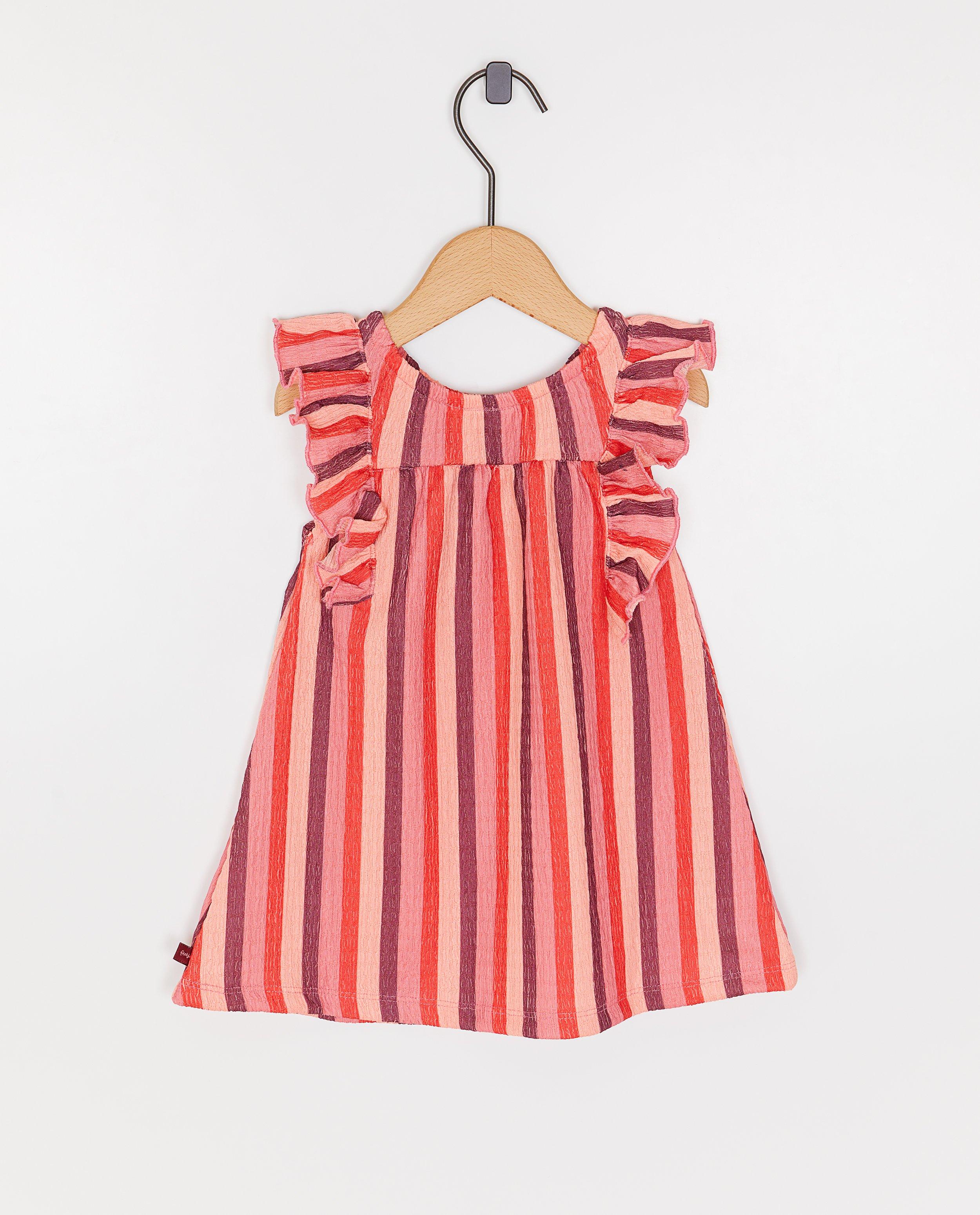 Jurk met textuur - Product Detail - roze - afbeelding nummer 2