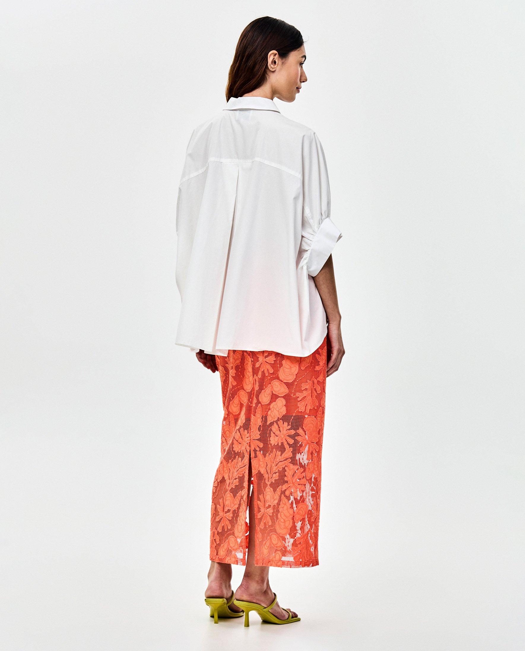 Rok met kanten bloemenpatroon - Product Detail - feloranje - afbeelding nummer 2