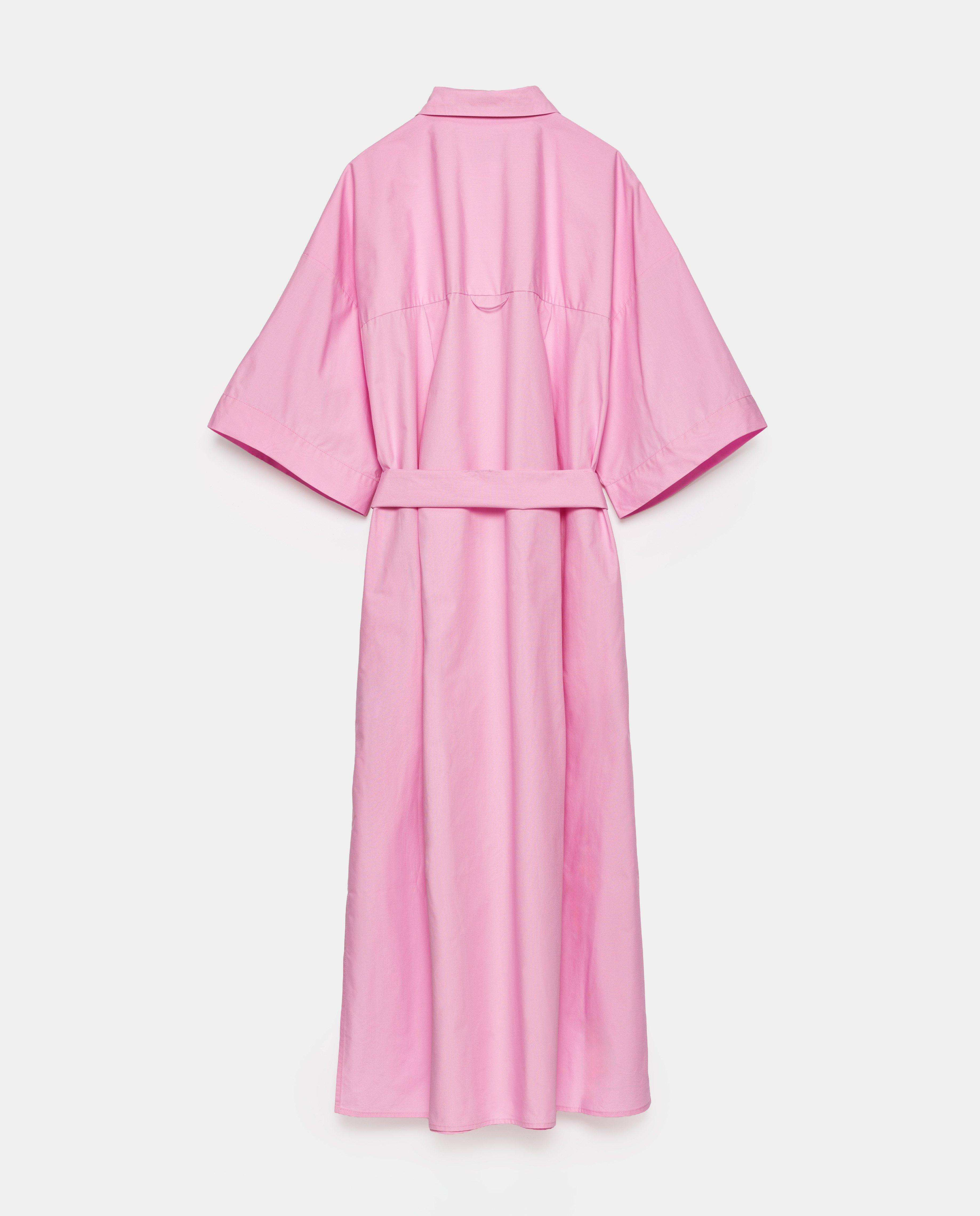 Robe chemise rose - D&eacute;tails du produit - rose clair - image num&eacute;ro 5