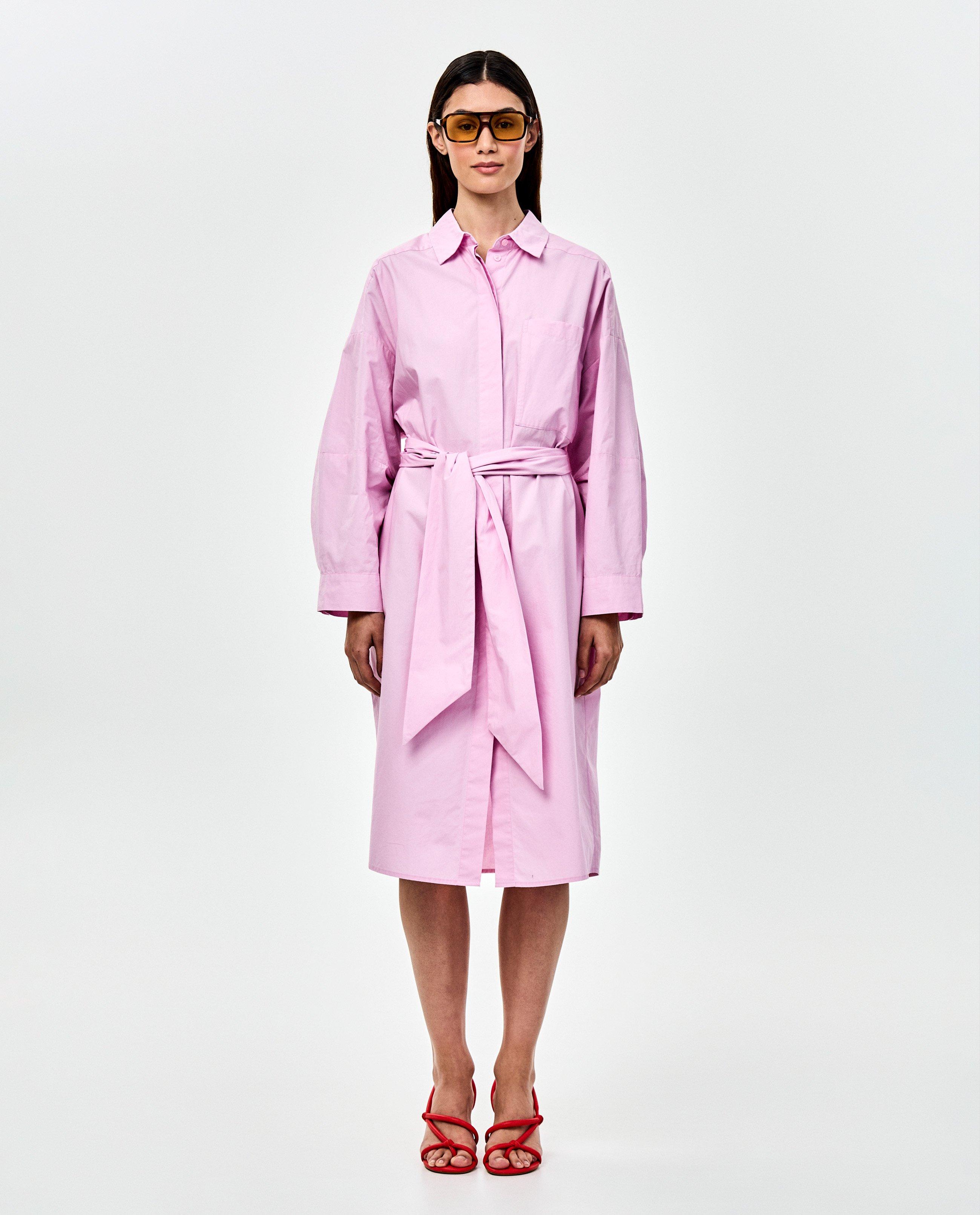 Roze hemdjurk