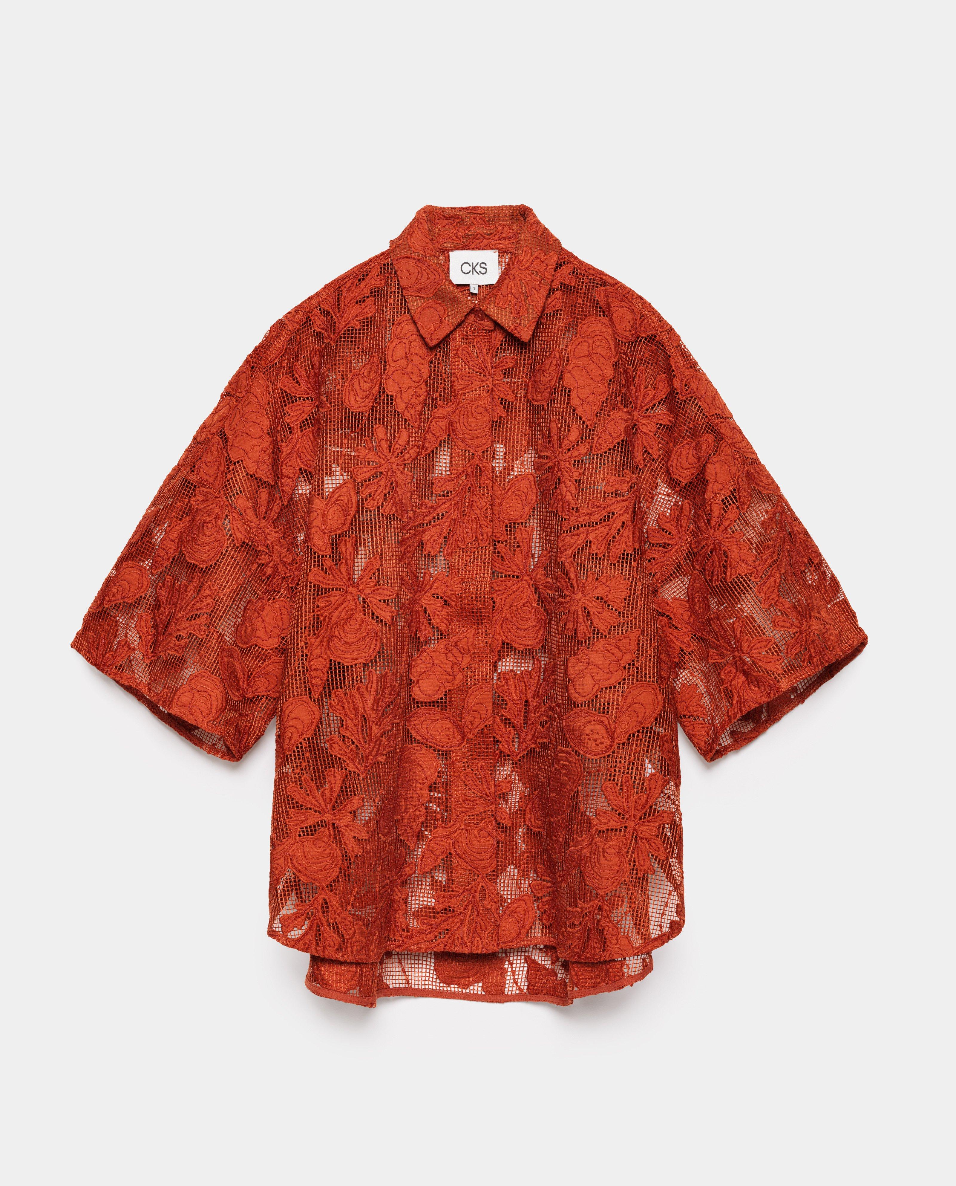 Kanten blouse - Product Detail - wit - afbeelding nummer 4