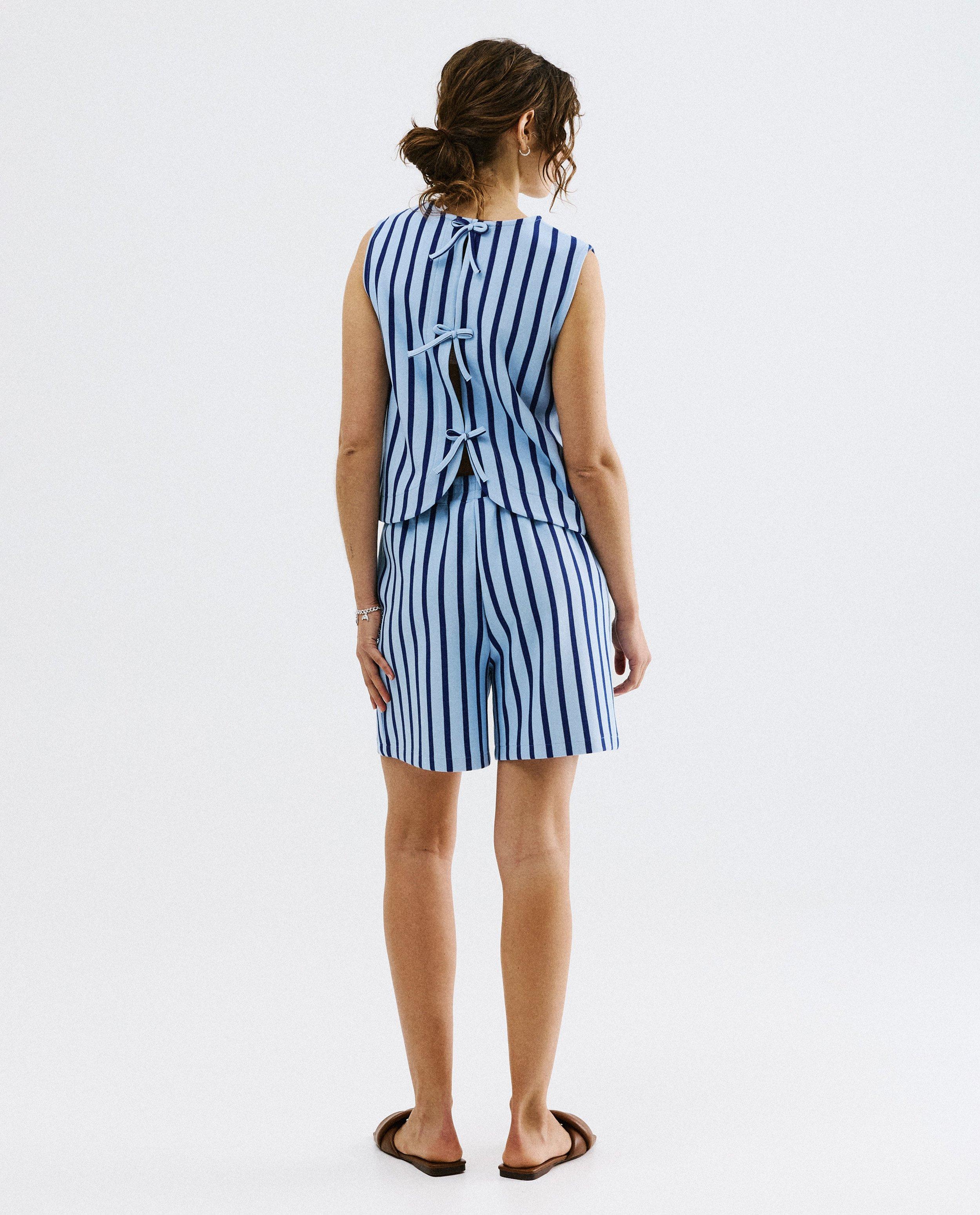 Short met strepen - Product Detail - lichtblauw - afbeelding nummer 2