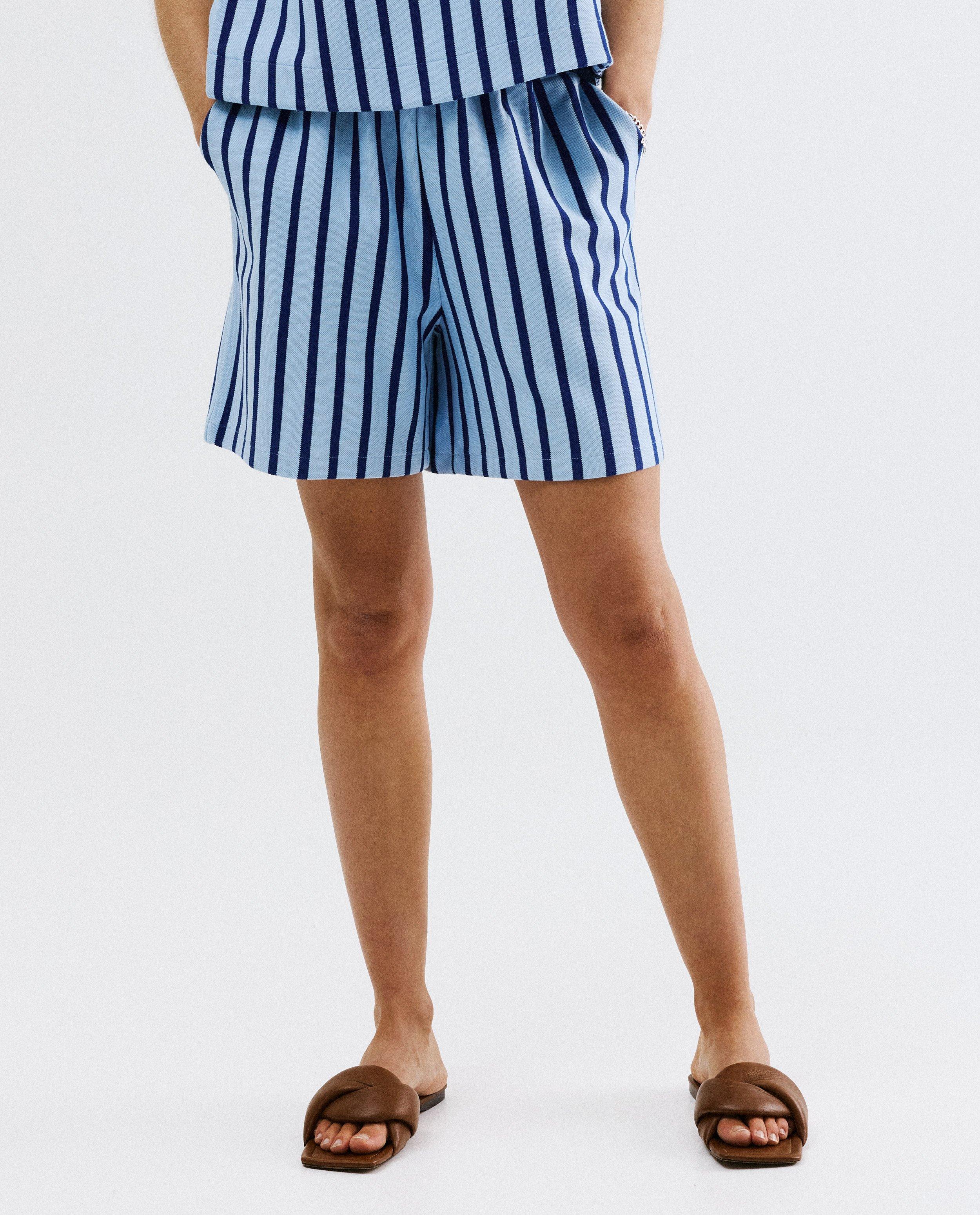 Short met strepen - Product Detail - lichtblauw - afbeelding nummer 3