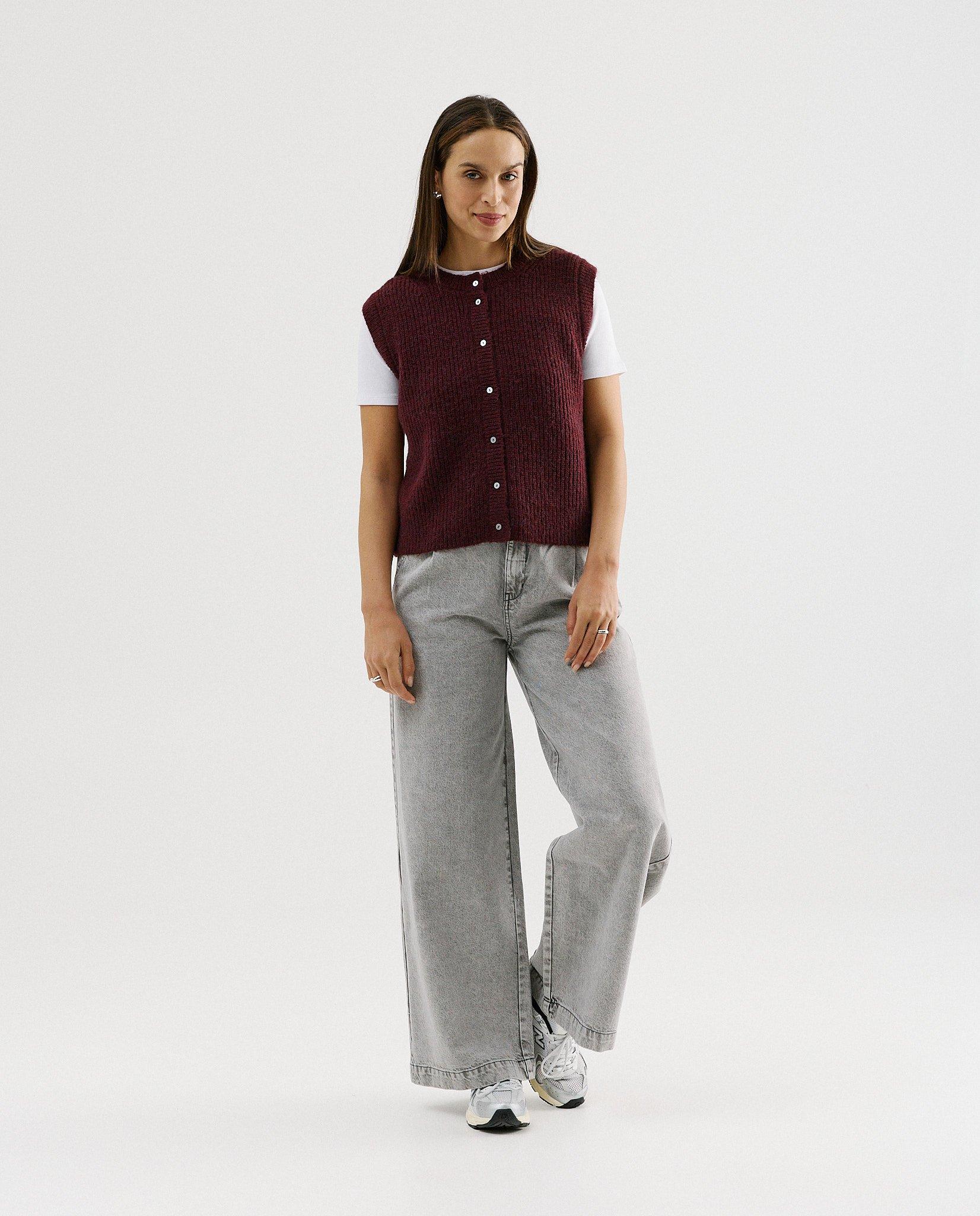 Bordeaux debardeur - Product Detail - paars - afbeelding nummer 2