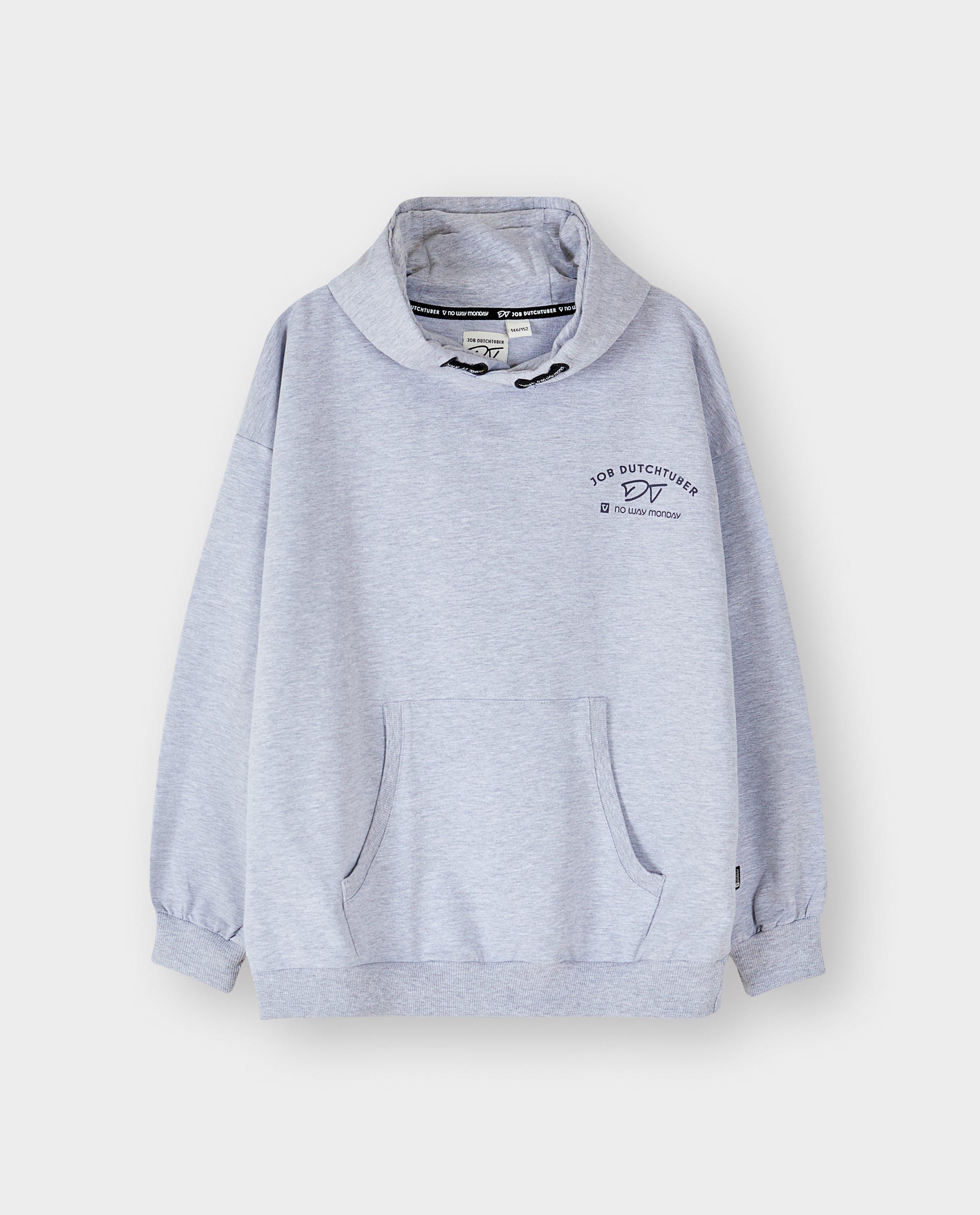 Hoodie met backprint, 110-152, unisex - Product Detail - grijs - afbeelding nummer 6