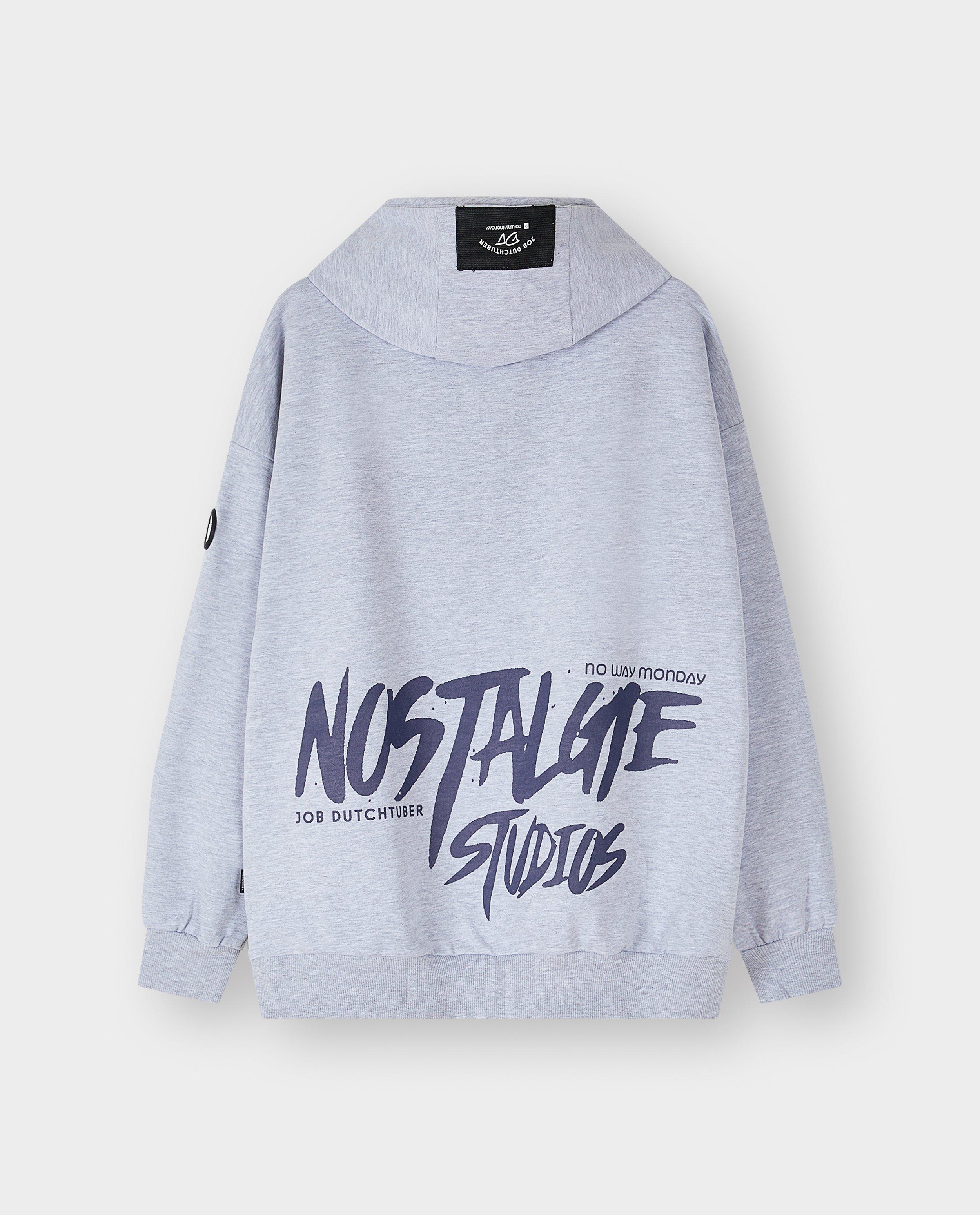 Hoodie met backprint, 110-152, unisex - Product Detail - grijs - afbeelding nummer 7