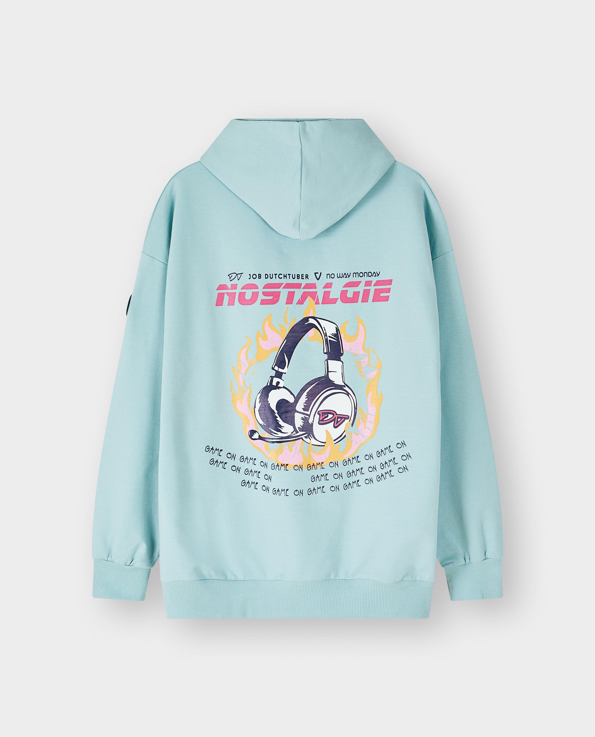 Hoodie met backprint, 110-152, unisex - Product Detail - lichtblauw - afbeelding nummer 12