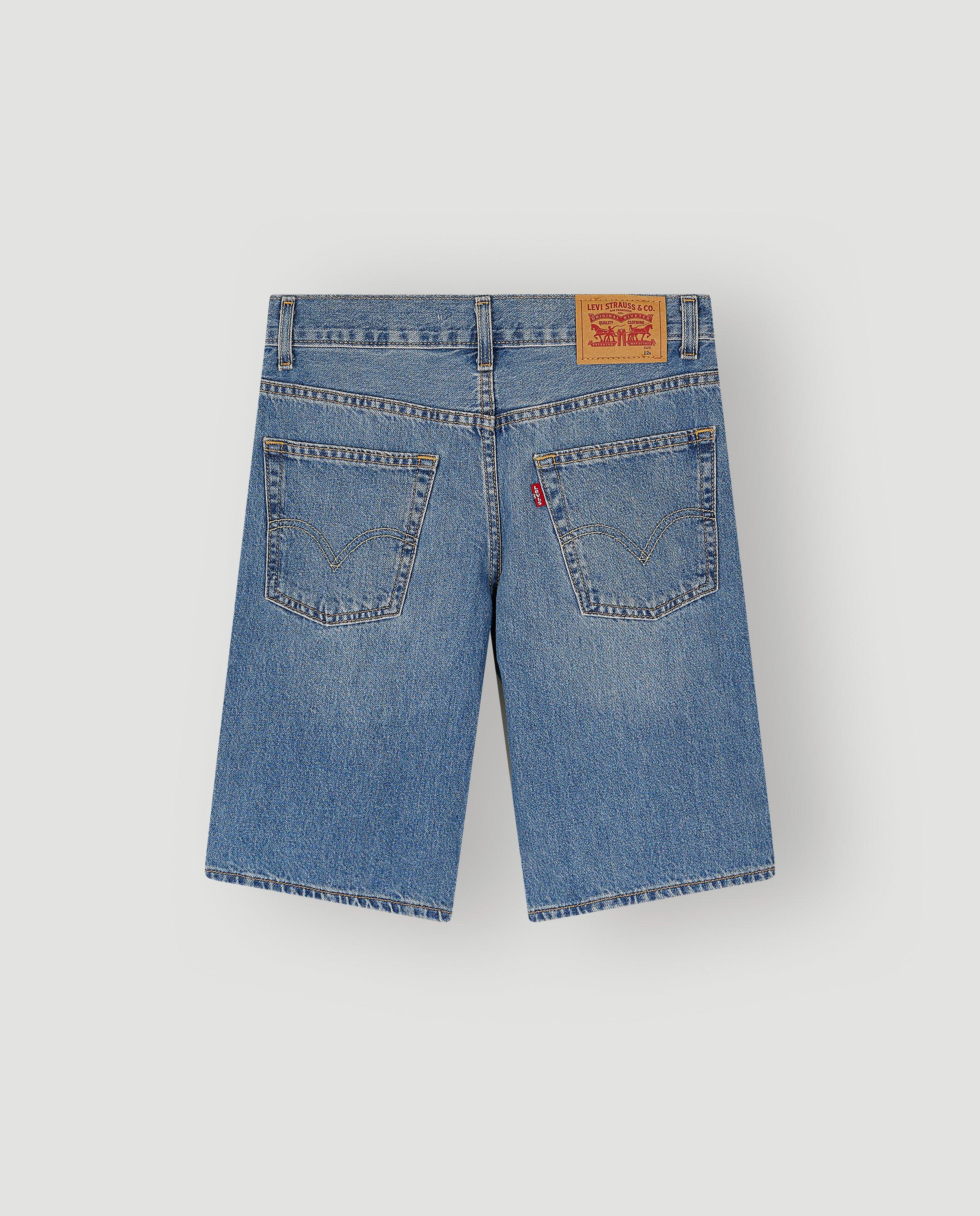 Blauwe jeansshort, loose fit, 10-16 jaar - Product Detail - blauw - afbeelding nummer 2