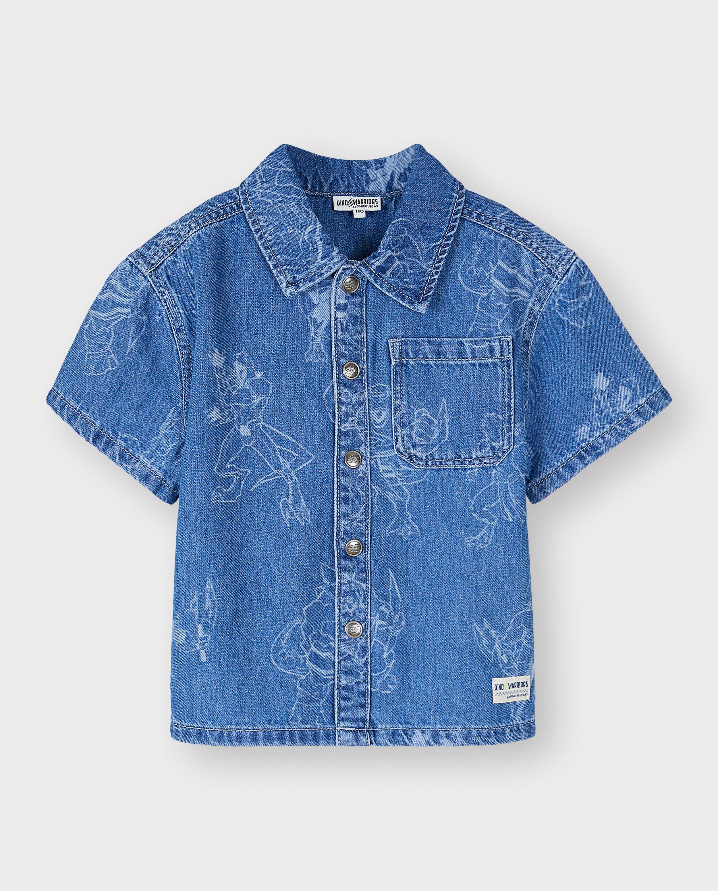 Jeanshemd met print Dino Warriors Dimitri Vegas, 104-152 - Product Detail - lichtblauw - afbeelding nummer 5