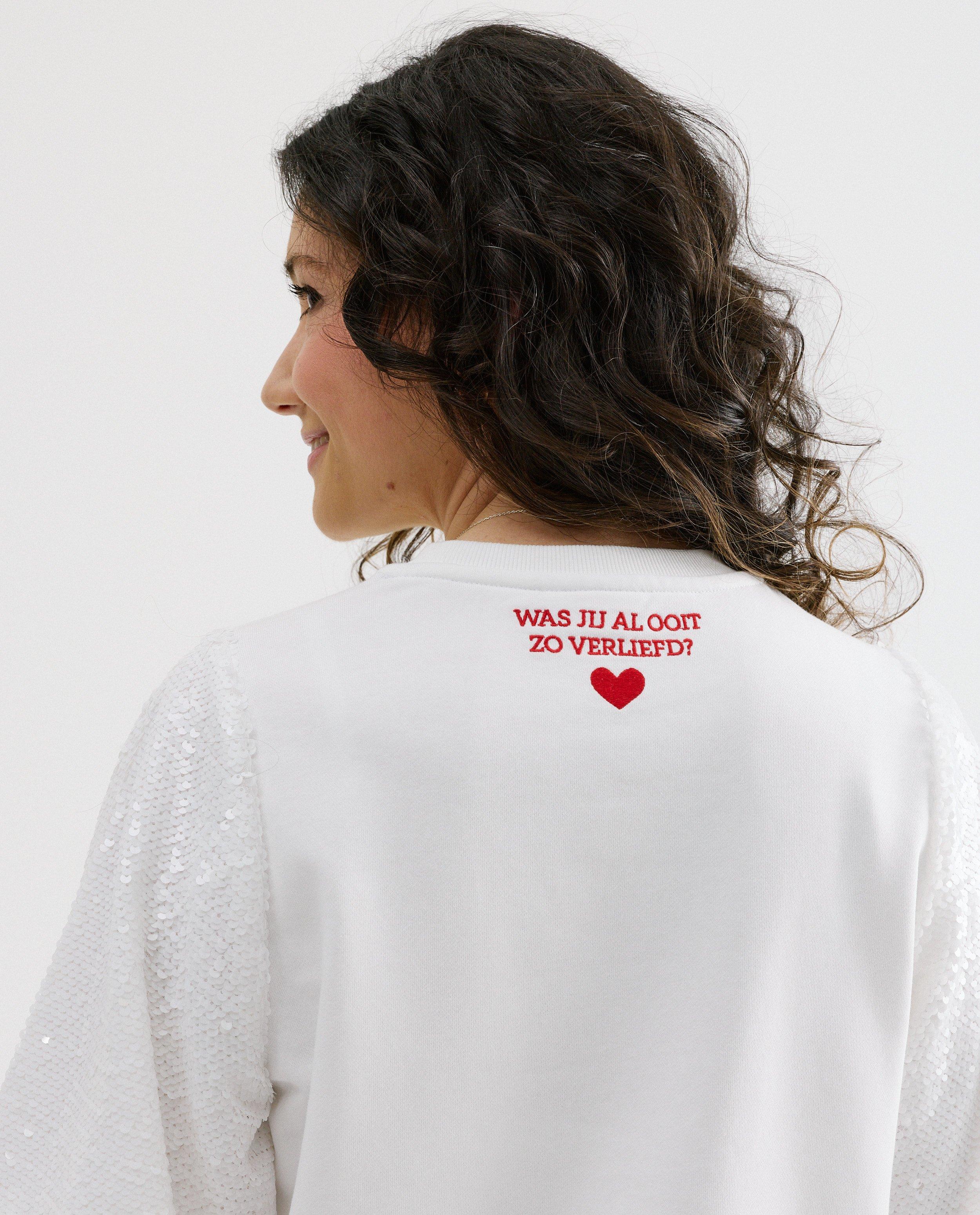 T-shirt met pailletten, XS-XXL - Product Detail - wit - afbeelding nummer 4
