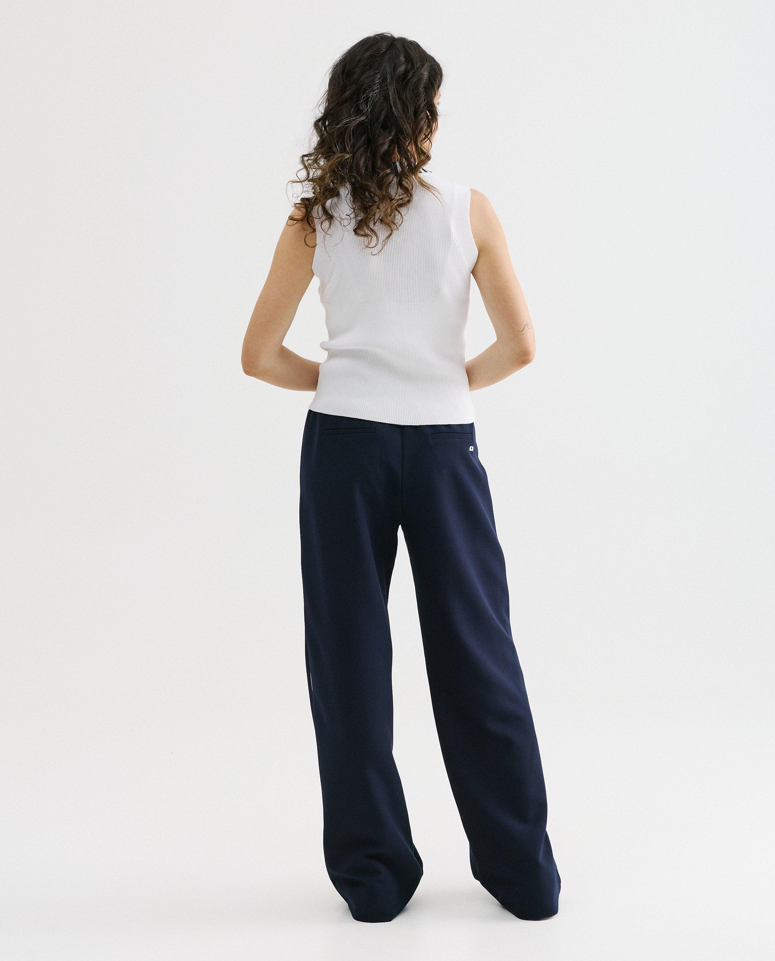 Broek met zijstrepen, 34-46 - Product Detail - donkerblauw - afbeelding nummer 2