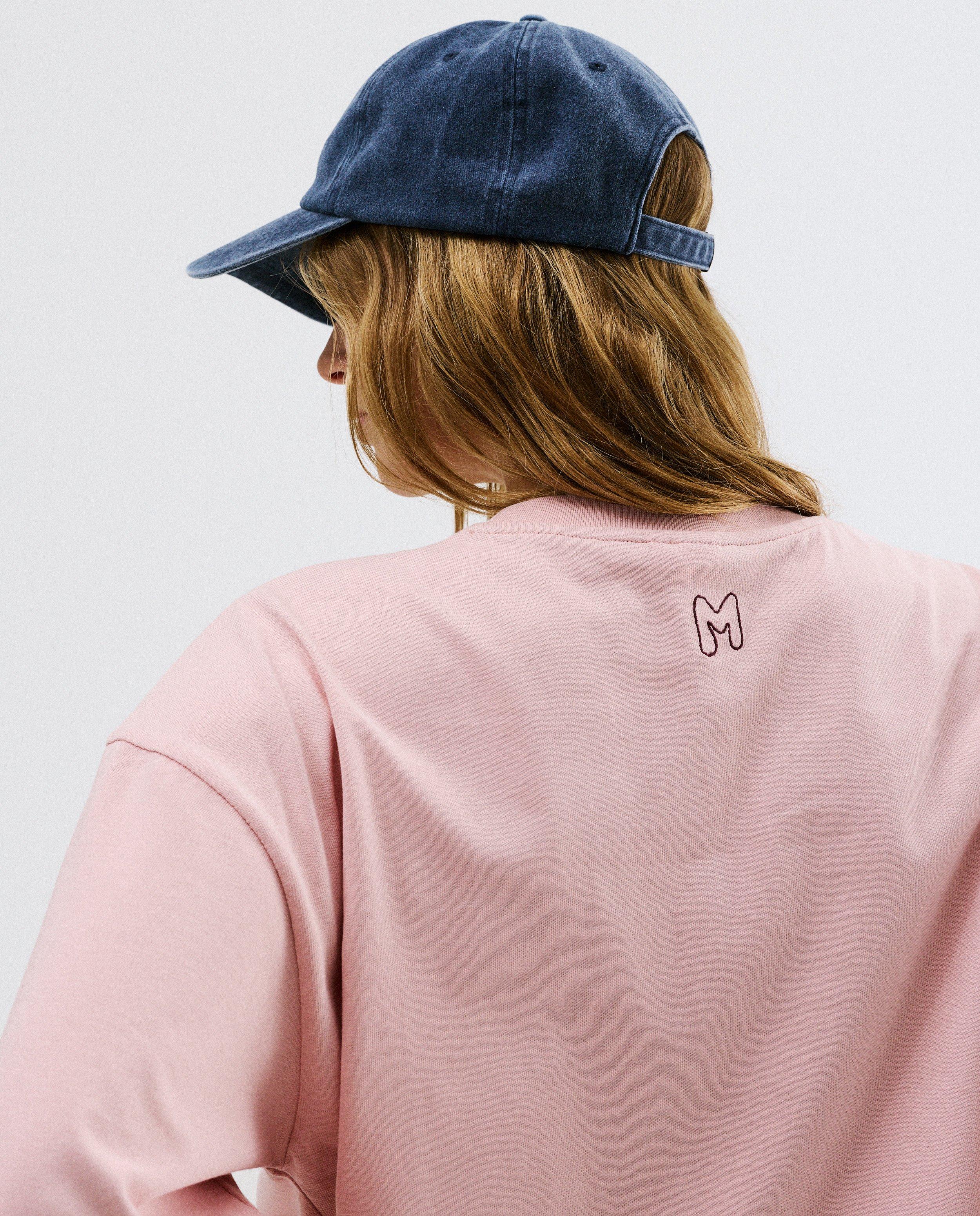 T-shirt We mutti just niks, oversized fit - Product Detail - lichtroze - afbeelding nummer 4