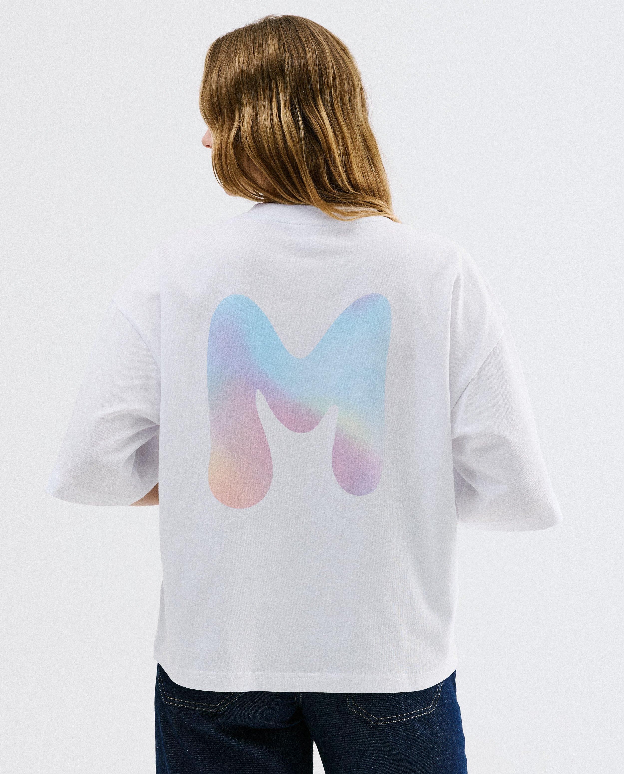 T-shirt met backprint, oversized fit - Product Detail - wit - afbeelding nummer 1