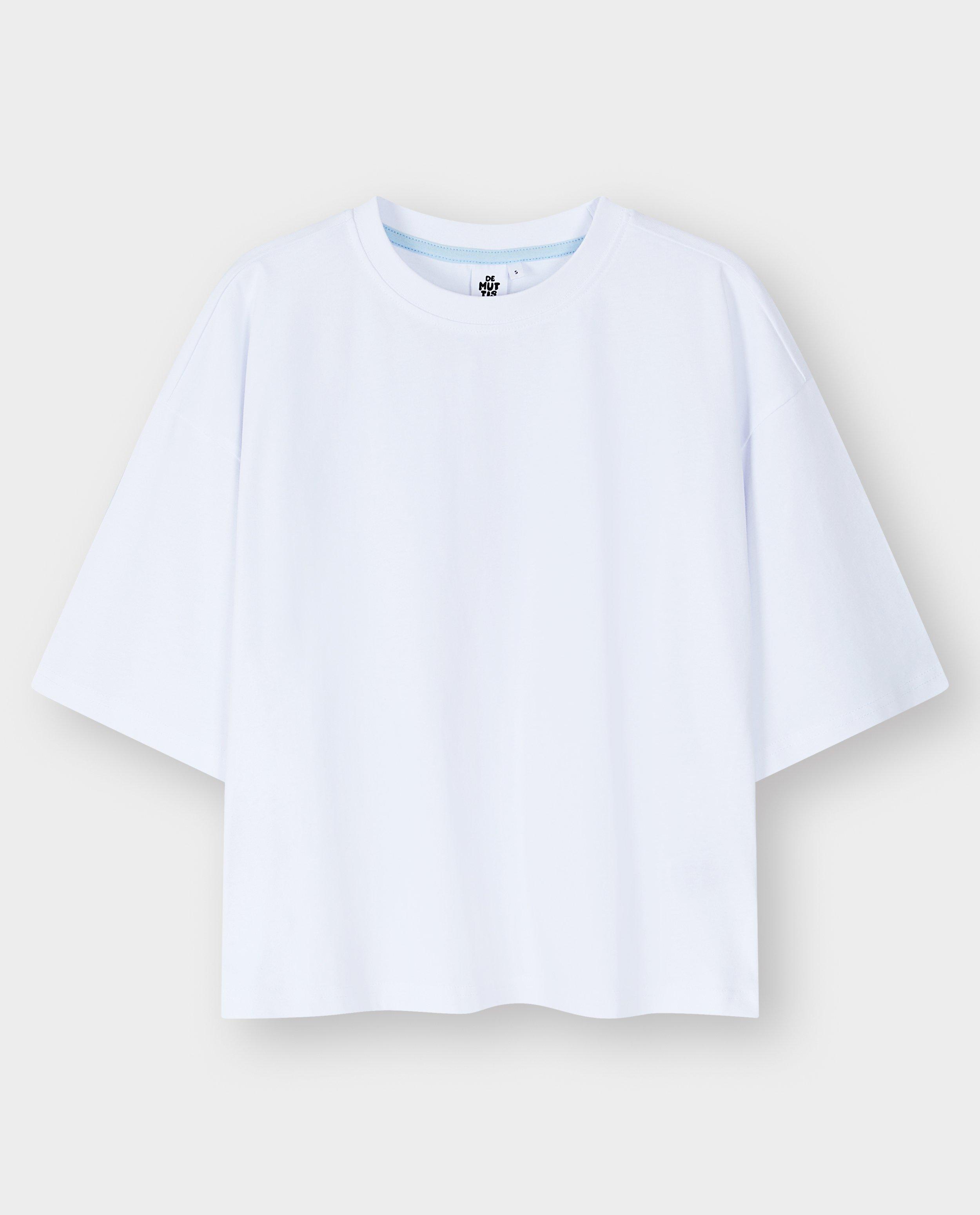 T-shirt met backprint, oversized fit - Product Detail - wit - afbeelding nummer 6