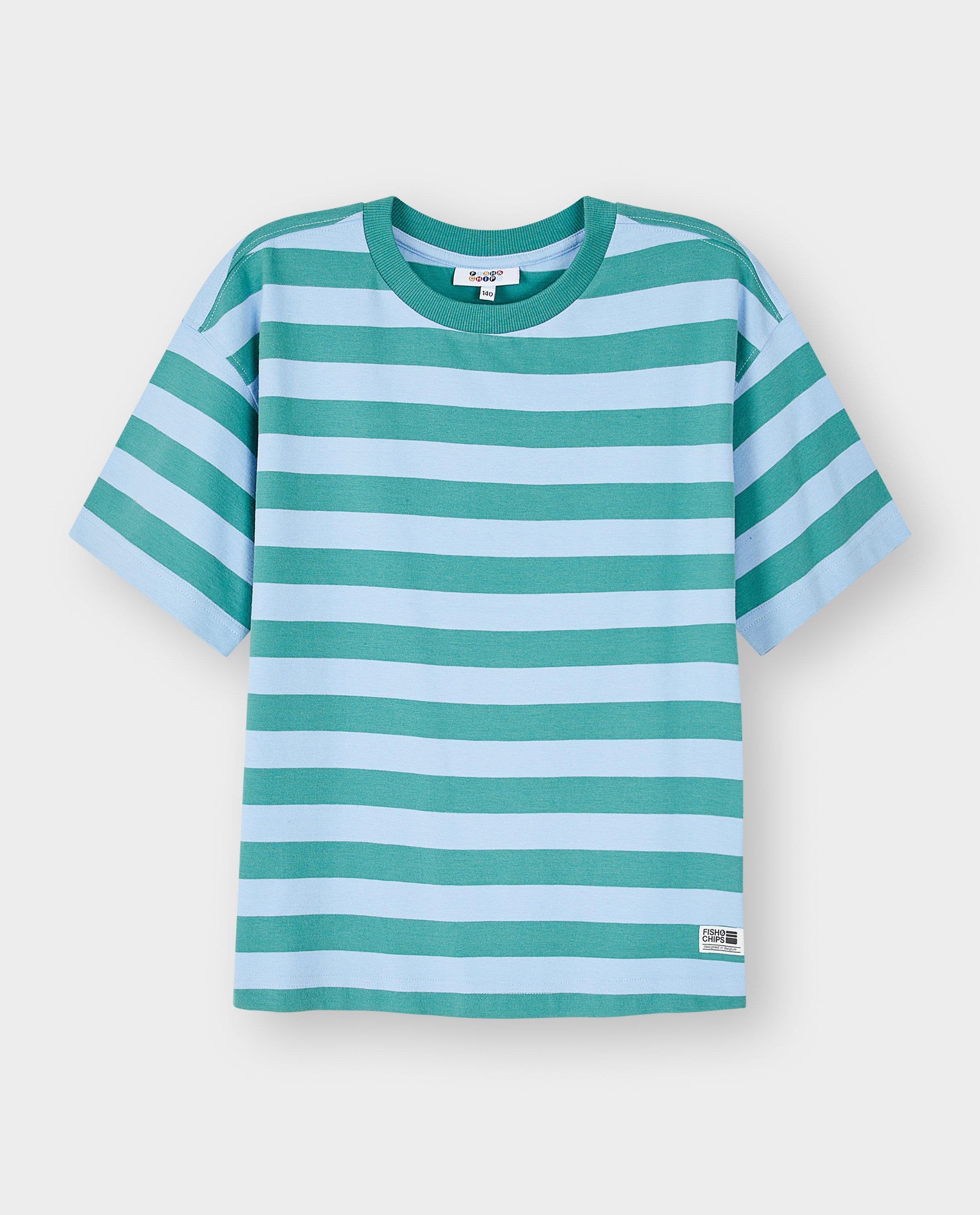 T-shirt &agrave; rayures, loose fit - D&eacute;tails du produit - khaki - image num&eacute;ro 5