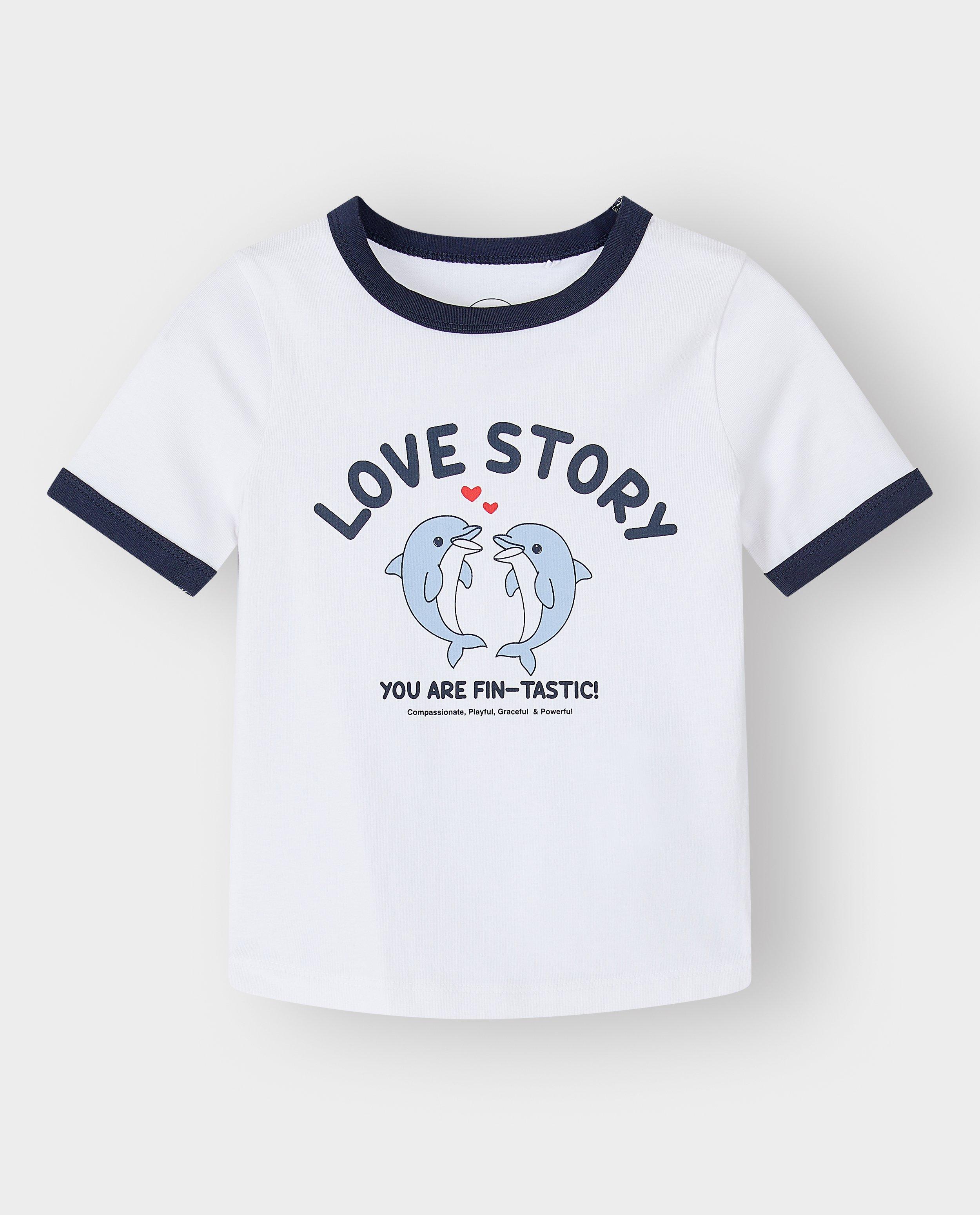 T-shirt met print dolfijnen - Product Detail - donkerblauw - afbeelding nummer 4