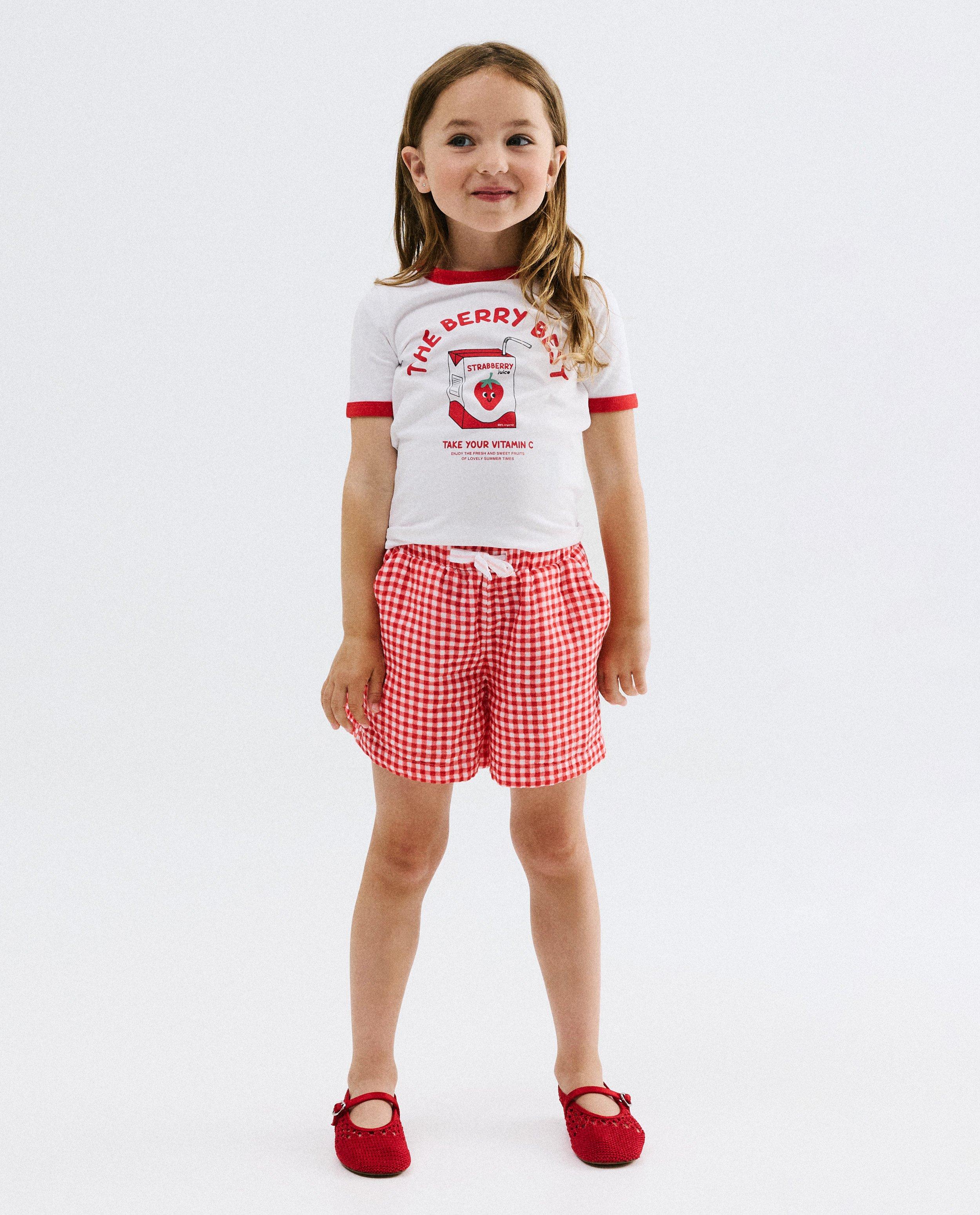T-shirt met print drankje - Product Detail - rood - afbeelding nummer 2