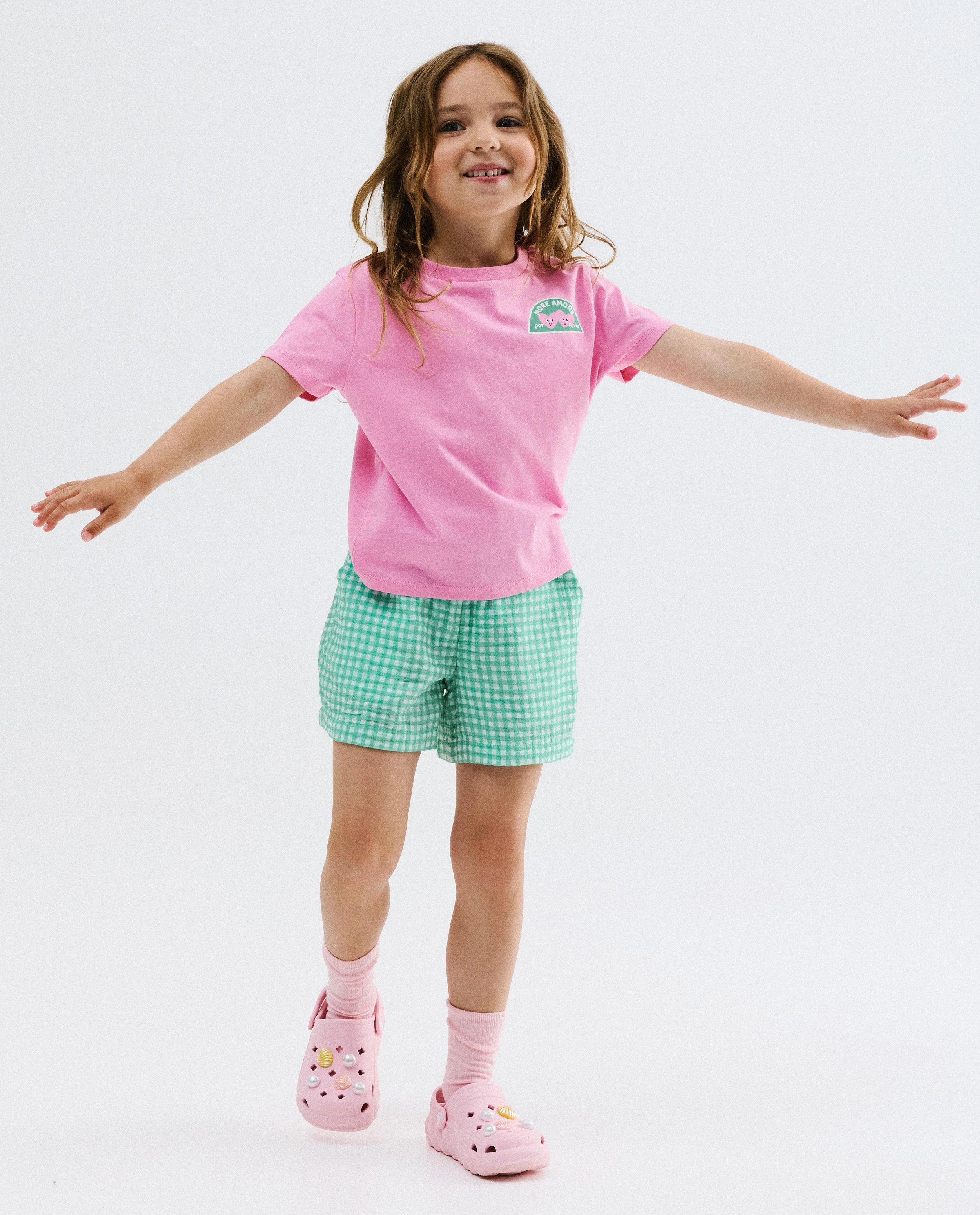 T-shirt met kleine print, relaxed fit - Product Detail - lichtroze - afbeelding nummer 2