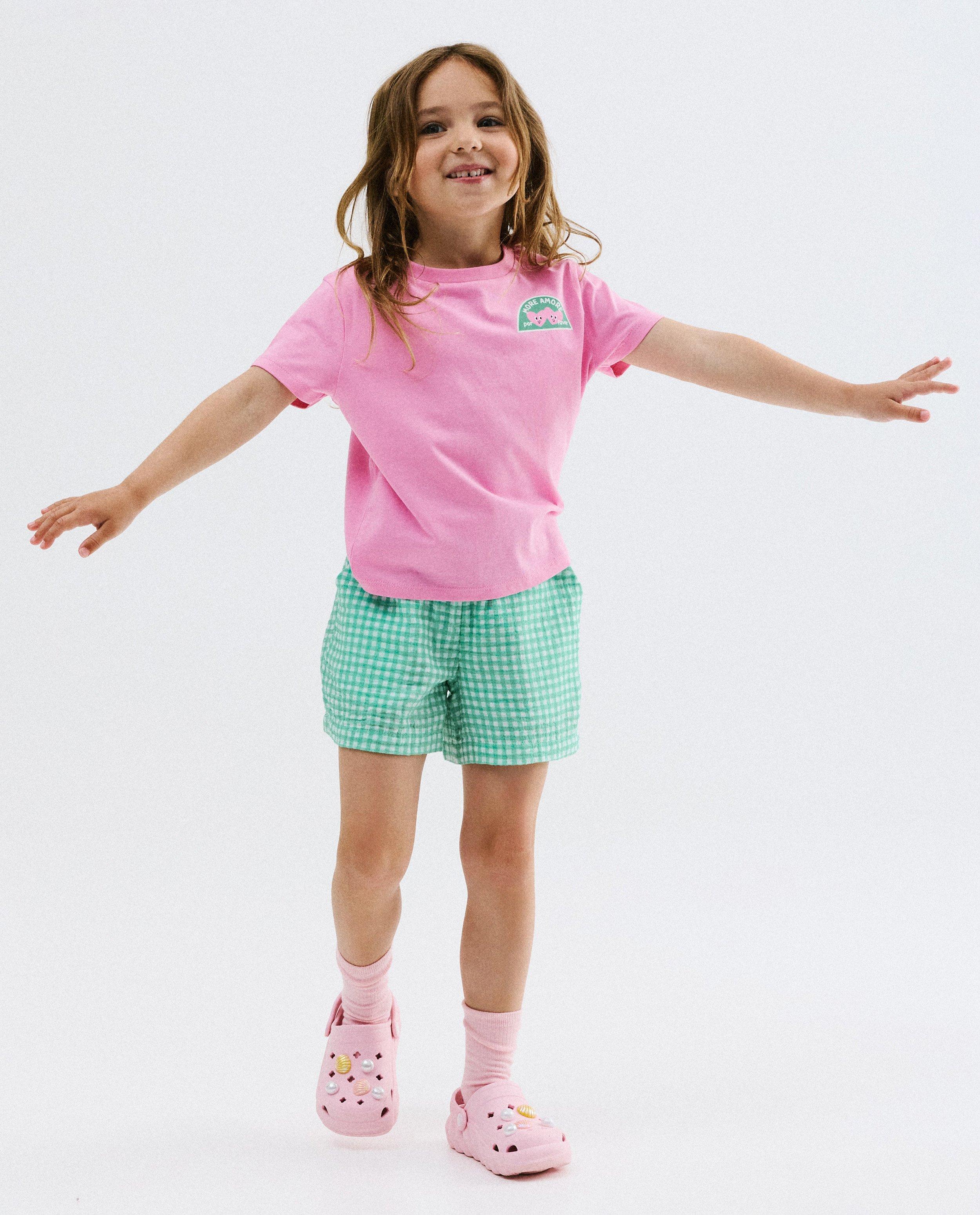 Tetra short met ruiten