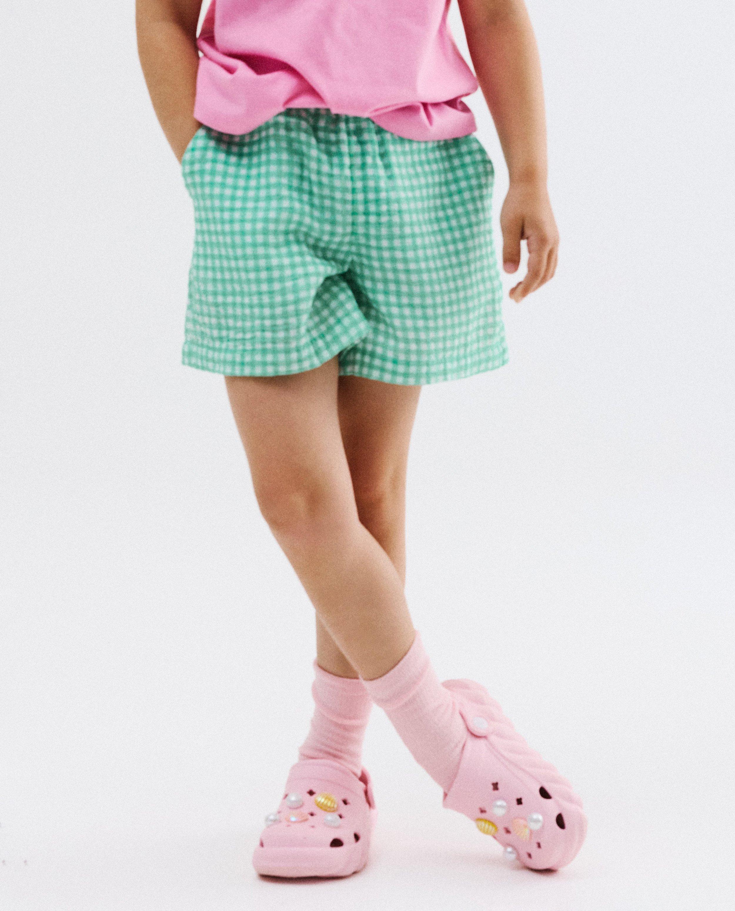 Tetra short met ruiten - Product Detail - khaki - afbeelding nummer 3
