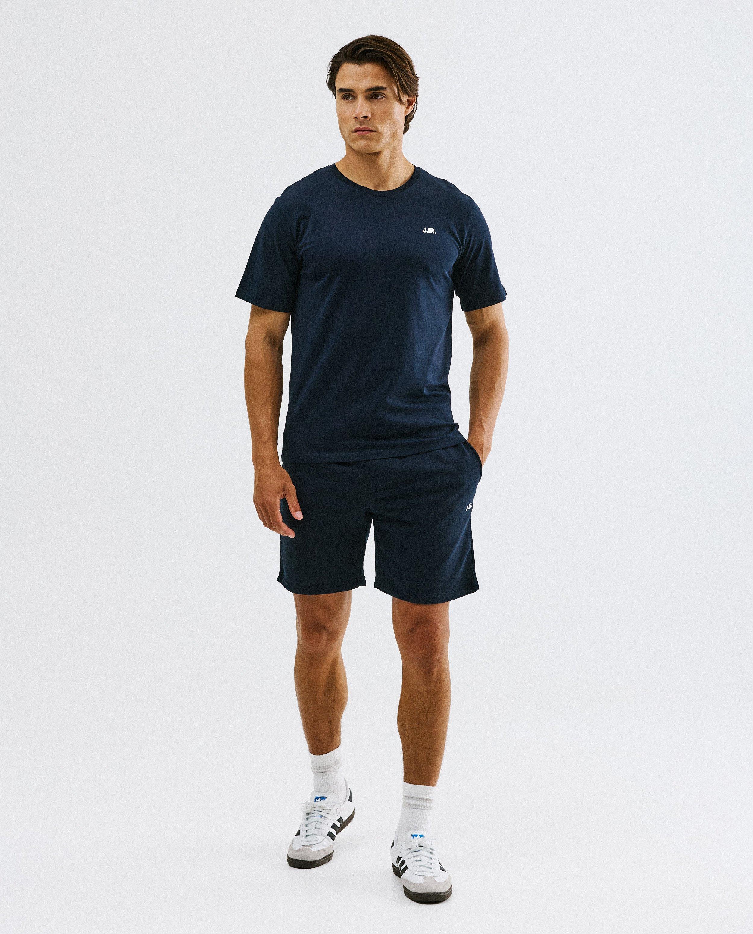 Donkerblauwe short