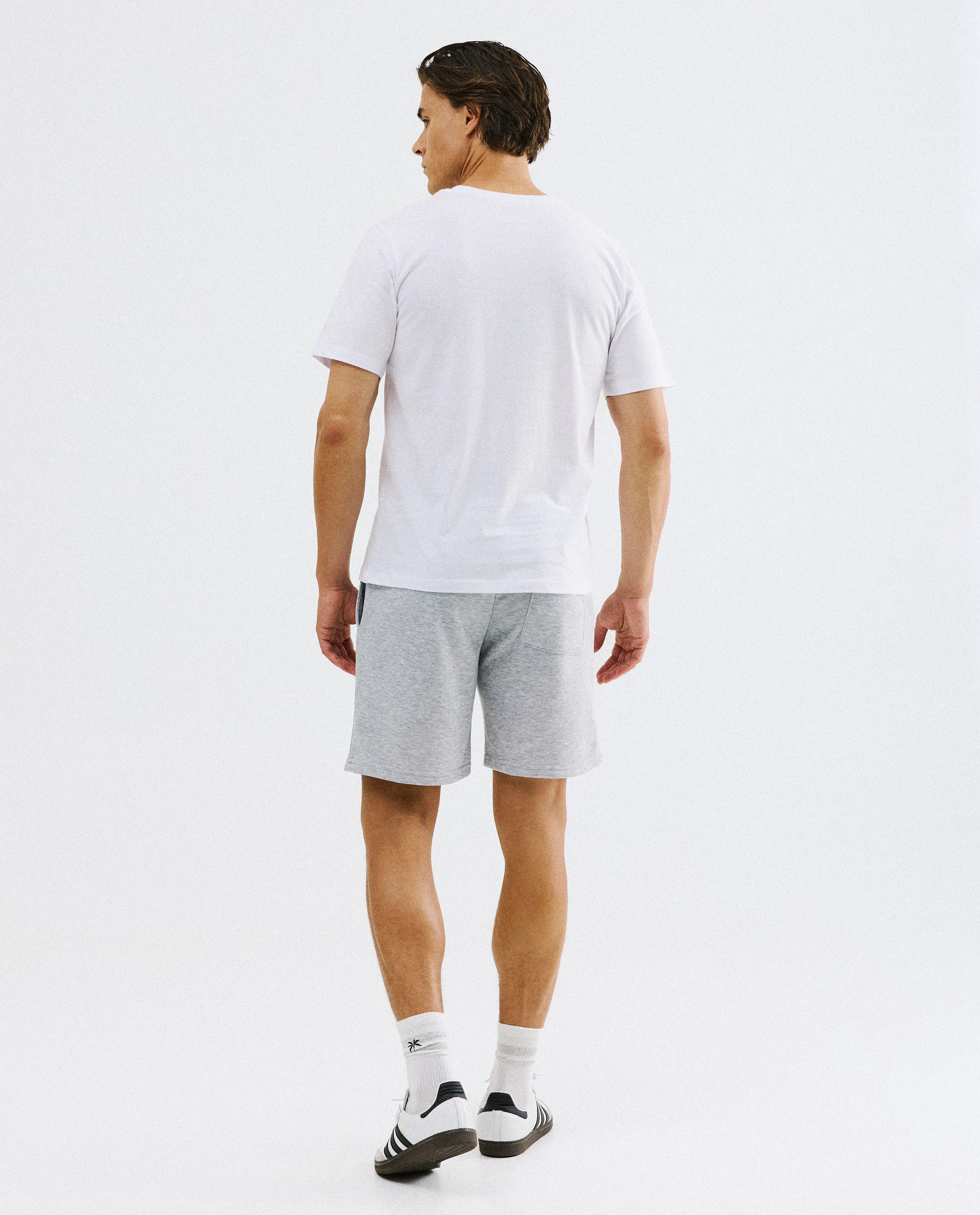 Gem&ecirc;leerde short - Product Detail - lichtgrijs - afbeelding nummer 2