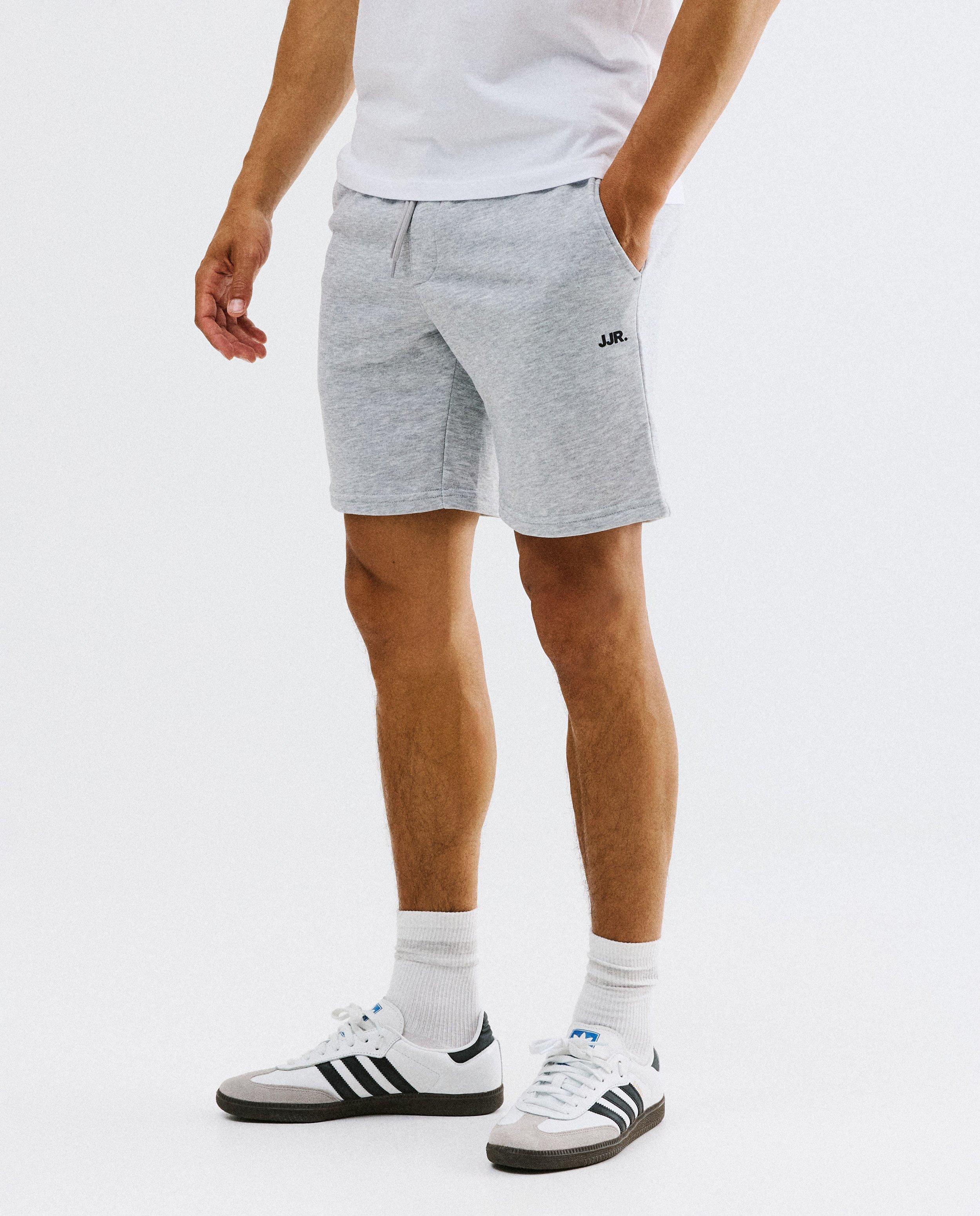Gem&ecirc;leerde short - Product Detail - lichtgrijs - afbeelding nummer 3