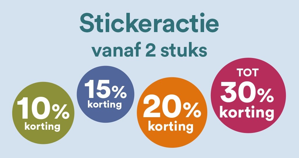 Mini stickeractie