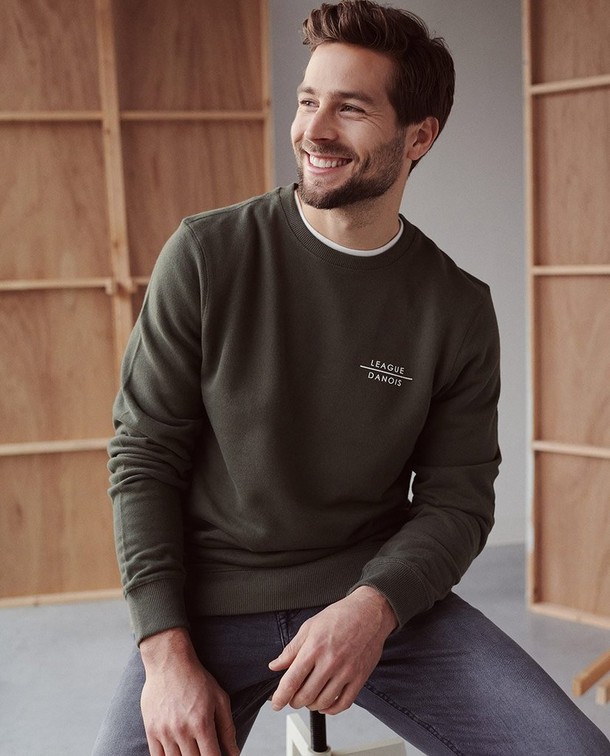 Groene sweater League Danois Groene sweater League Danois