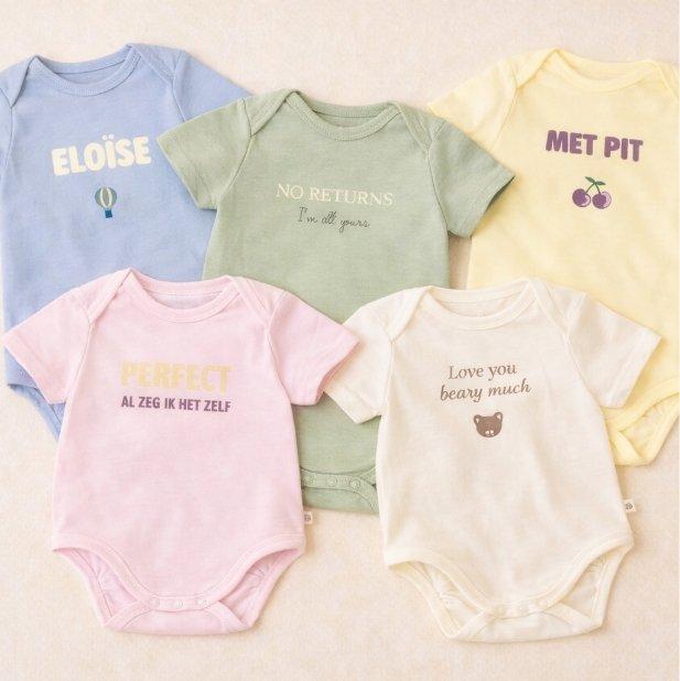 Personnaliser grenouillères pour bébé