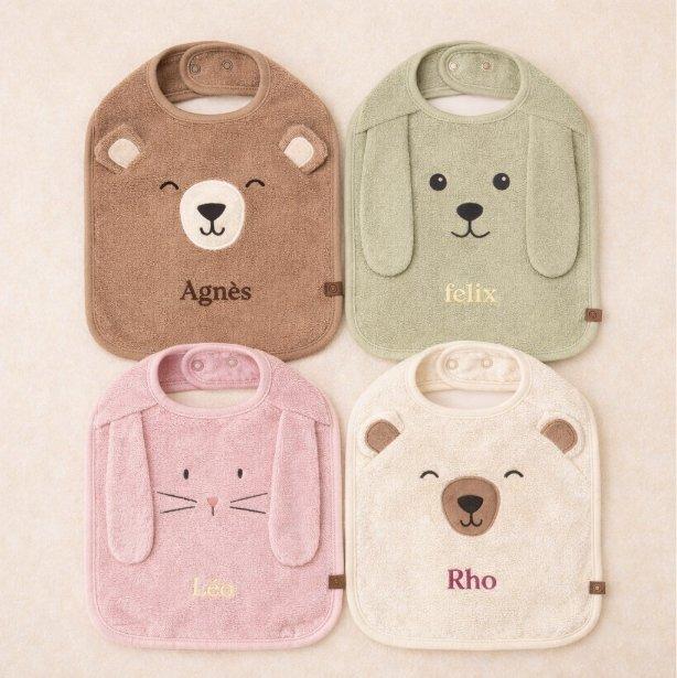 Personnaliser bavette pour bébé