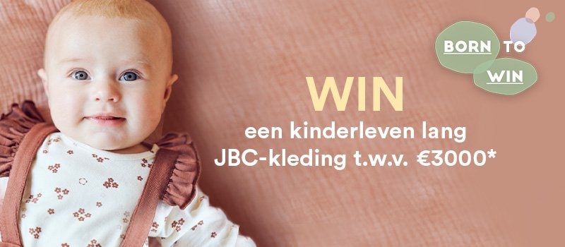 BORN TO WIN Win een kinderleven lang JBC kleding