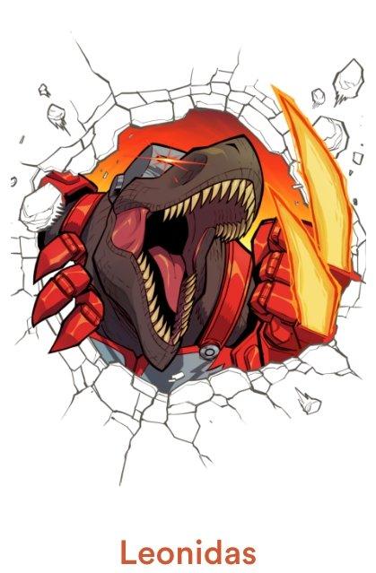 Dino Warriors bij JBC