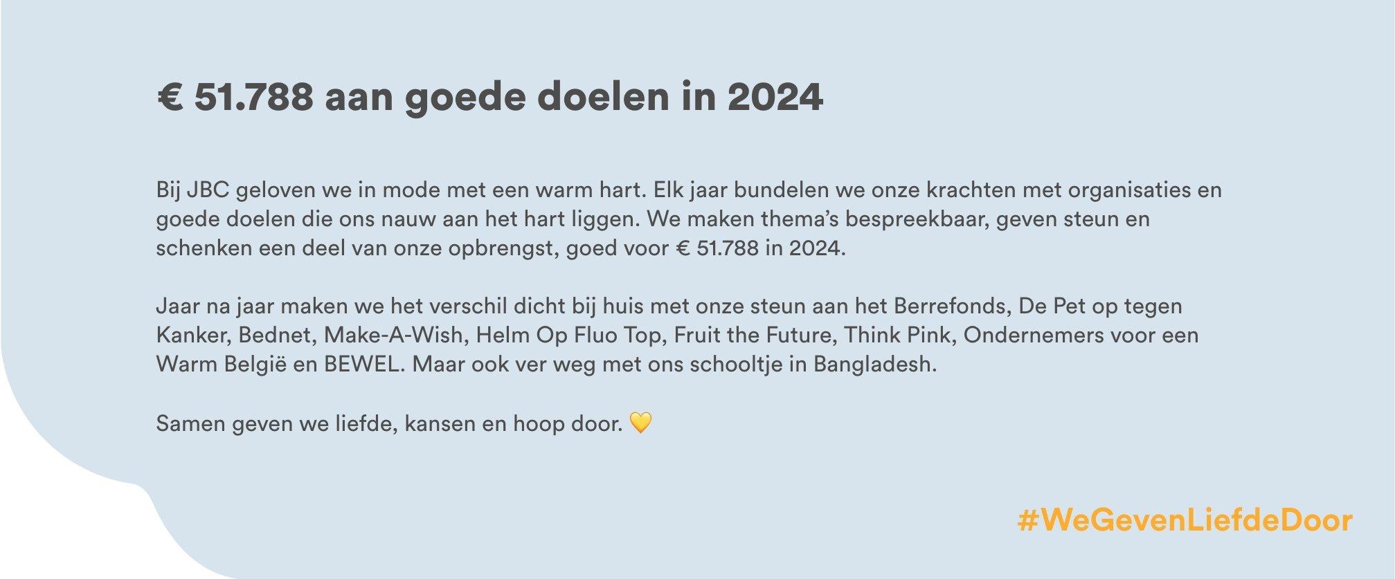 Samen met JBC naar meer duurzaamheid