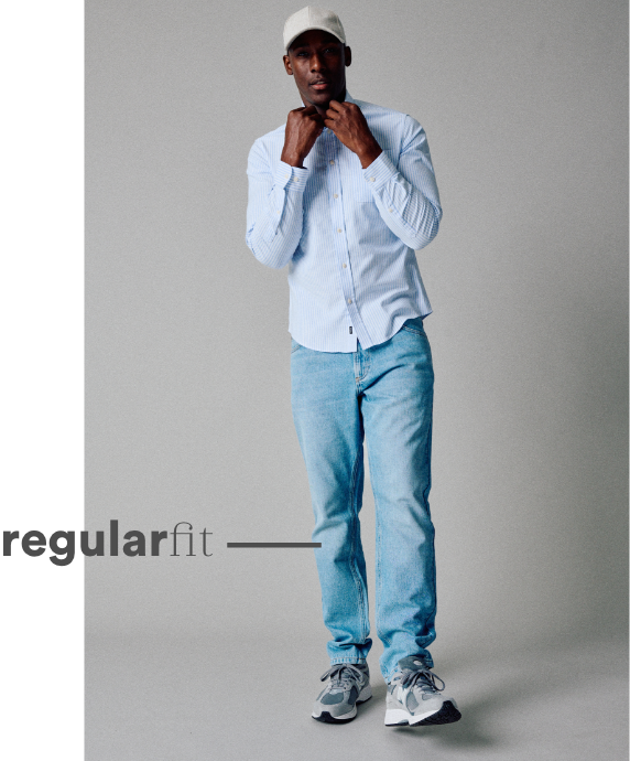 Denim Fit Regular Heren