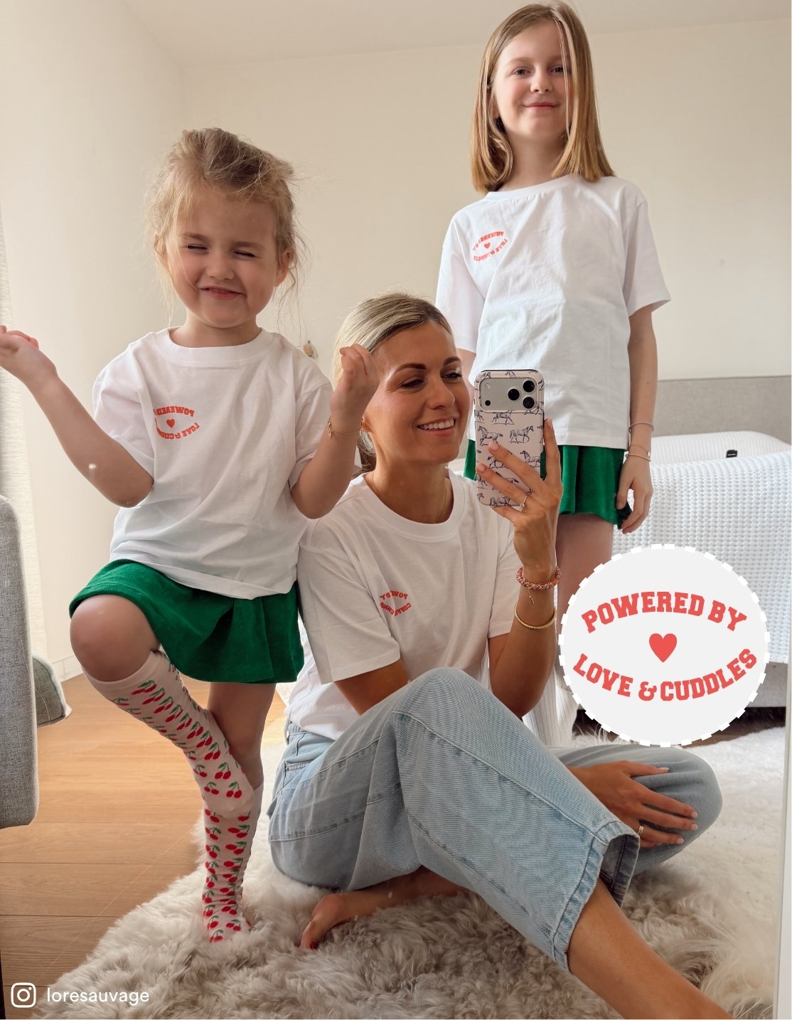 Assortie avec maman JBC