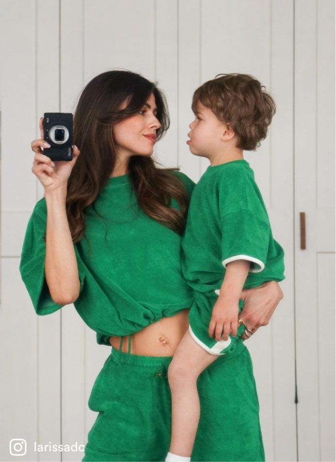 Assortie avec maman JBC