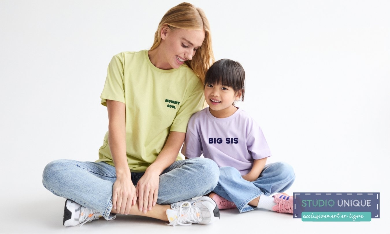 Assortie avec maman JBC