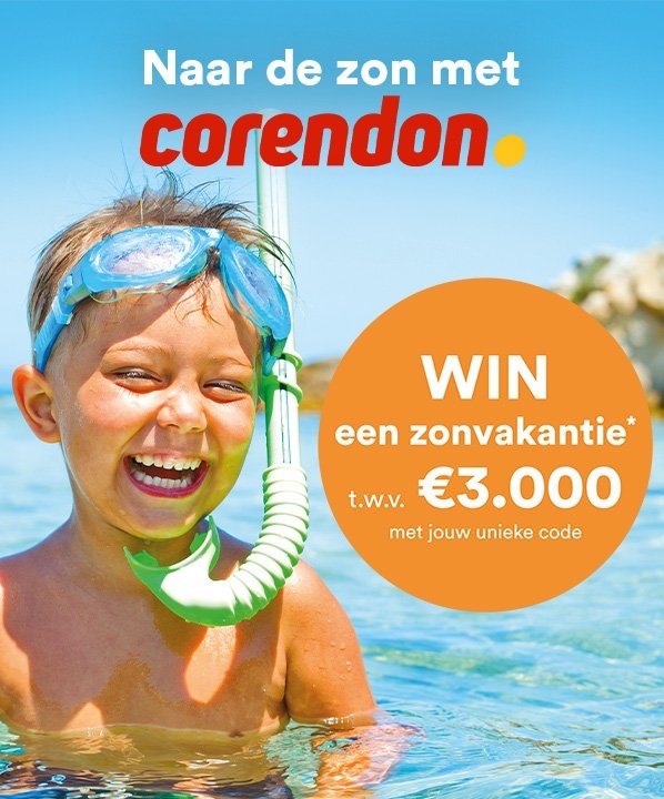 Win een zonvakantie met Corendon