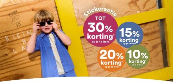 Stickeractie bij JBC