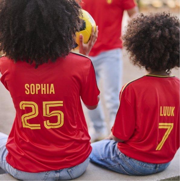 voetbalshirts personaliseren