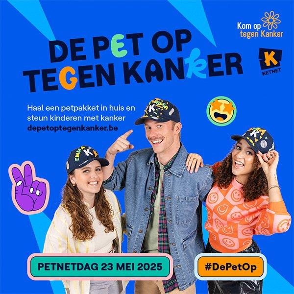De pet op tegen kanker x JBC