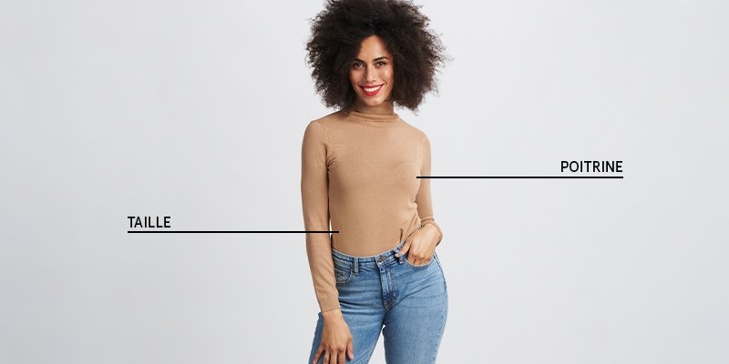 Tableau des taille femmes