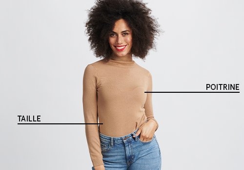 Tableau des taille femmes