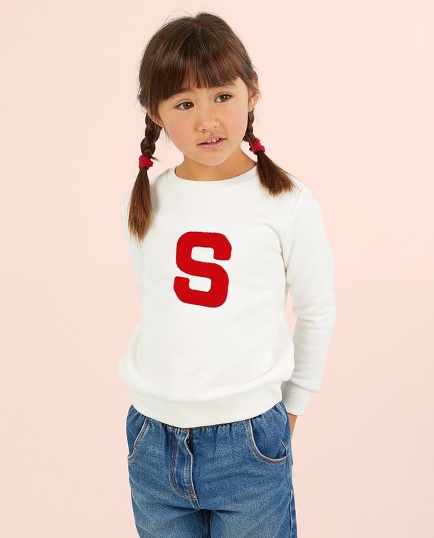 Lettersweater kids J Lettersweater kids J