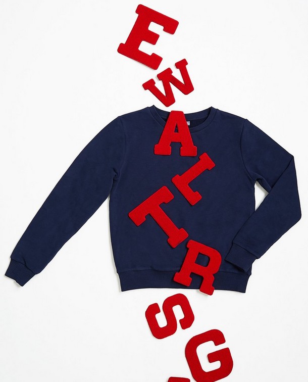 Lettersweater tiener W Lettersweater tiener W