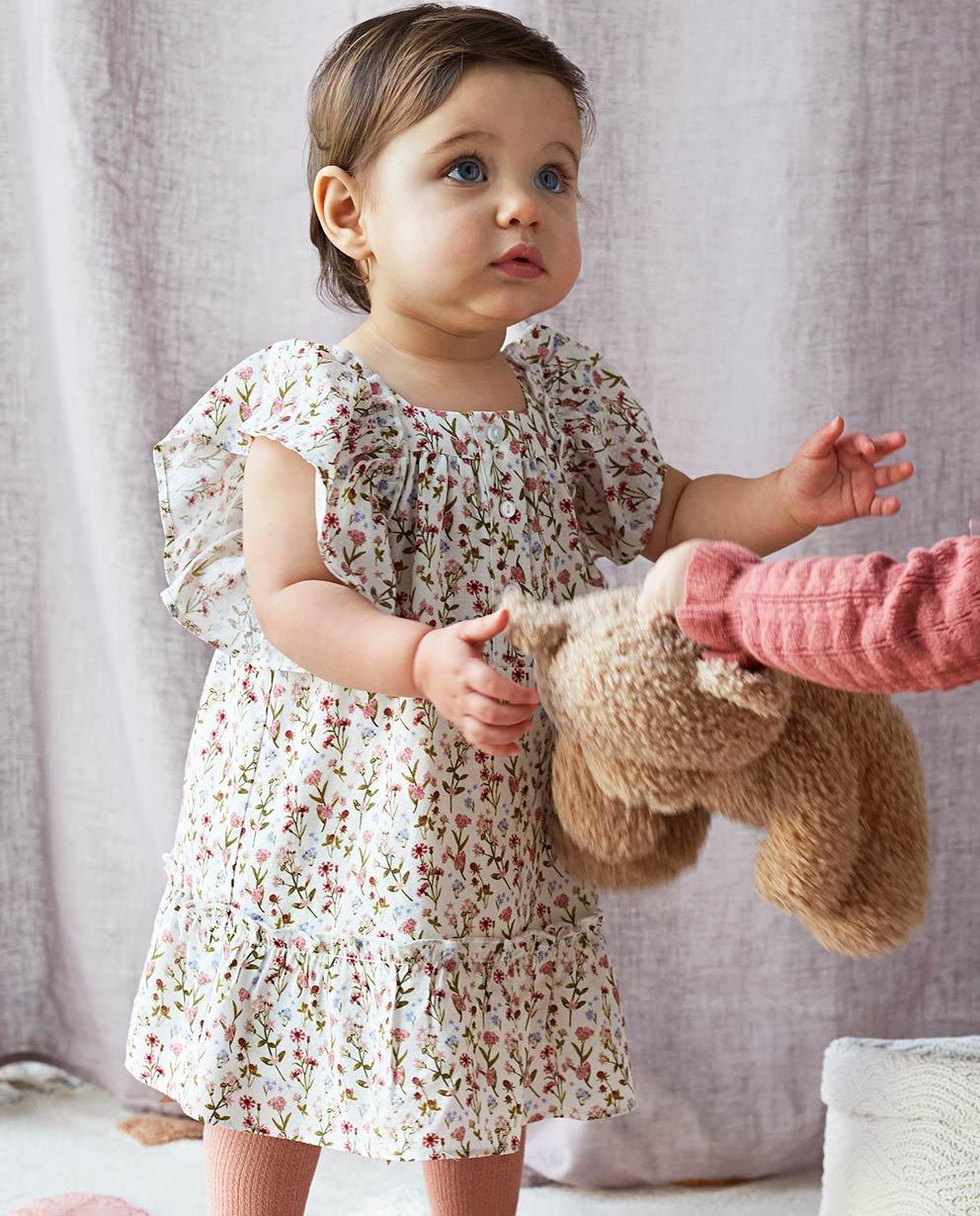 Fleurige baby outfit - null - 